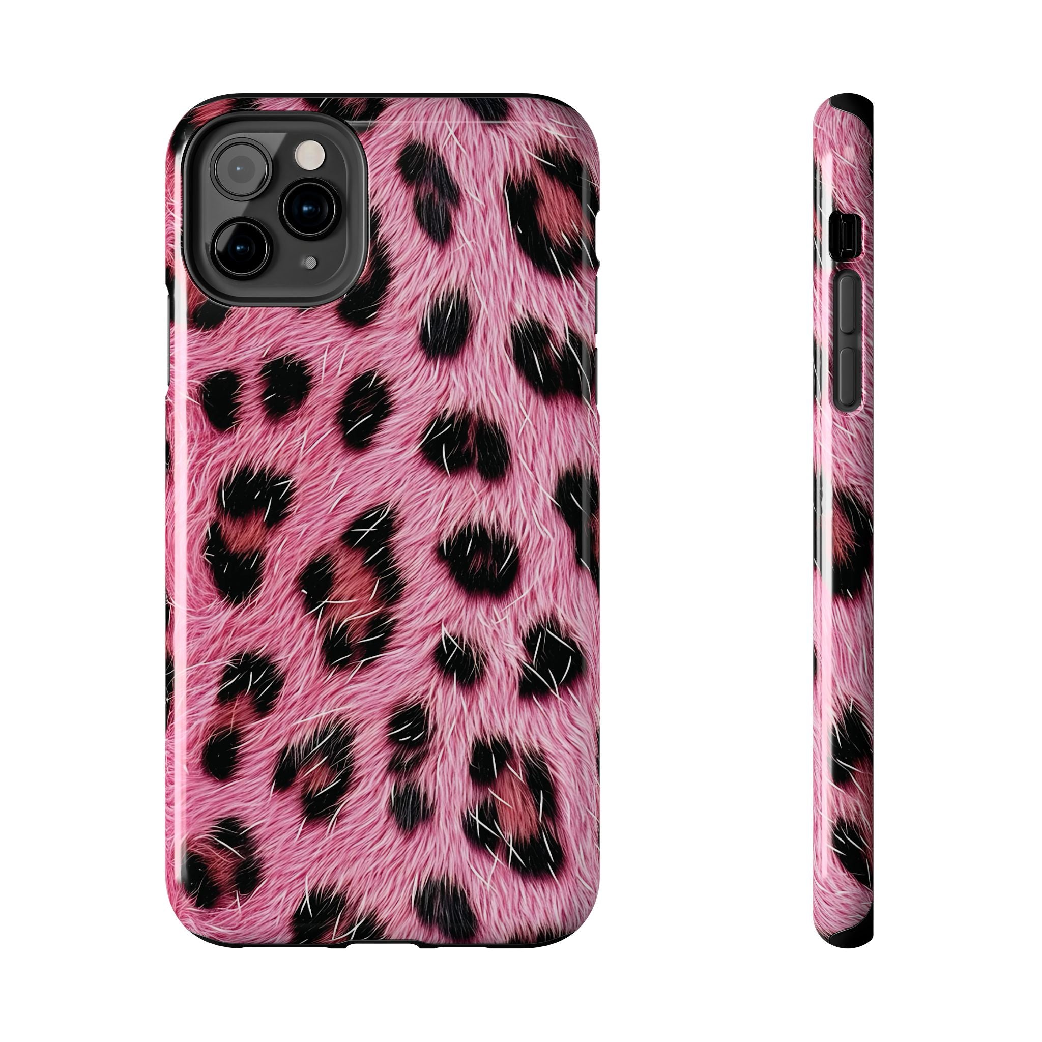 Party Animal Pink Leopard iPhone Case