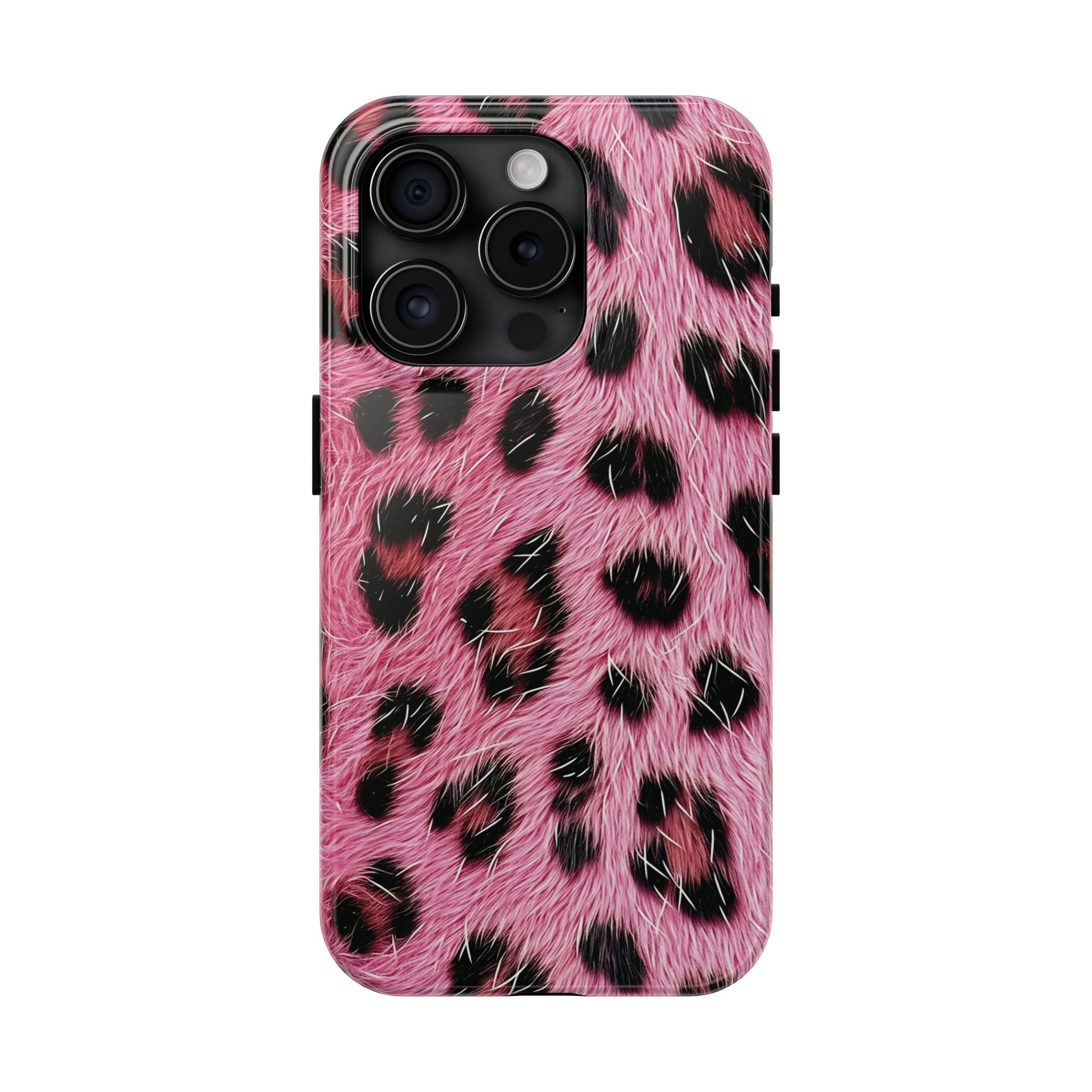 Party Animal Pink Leopard iPhone Case