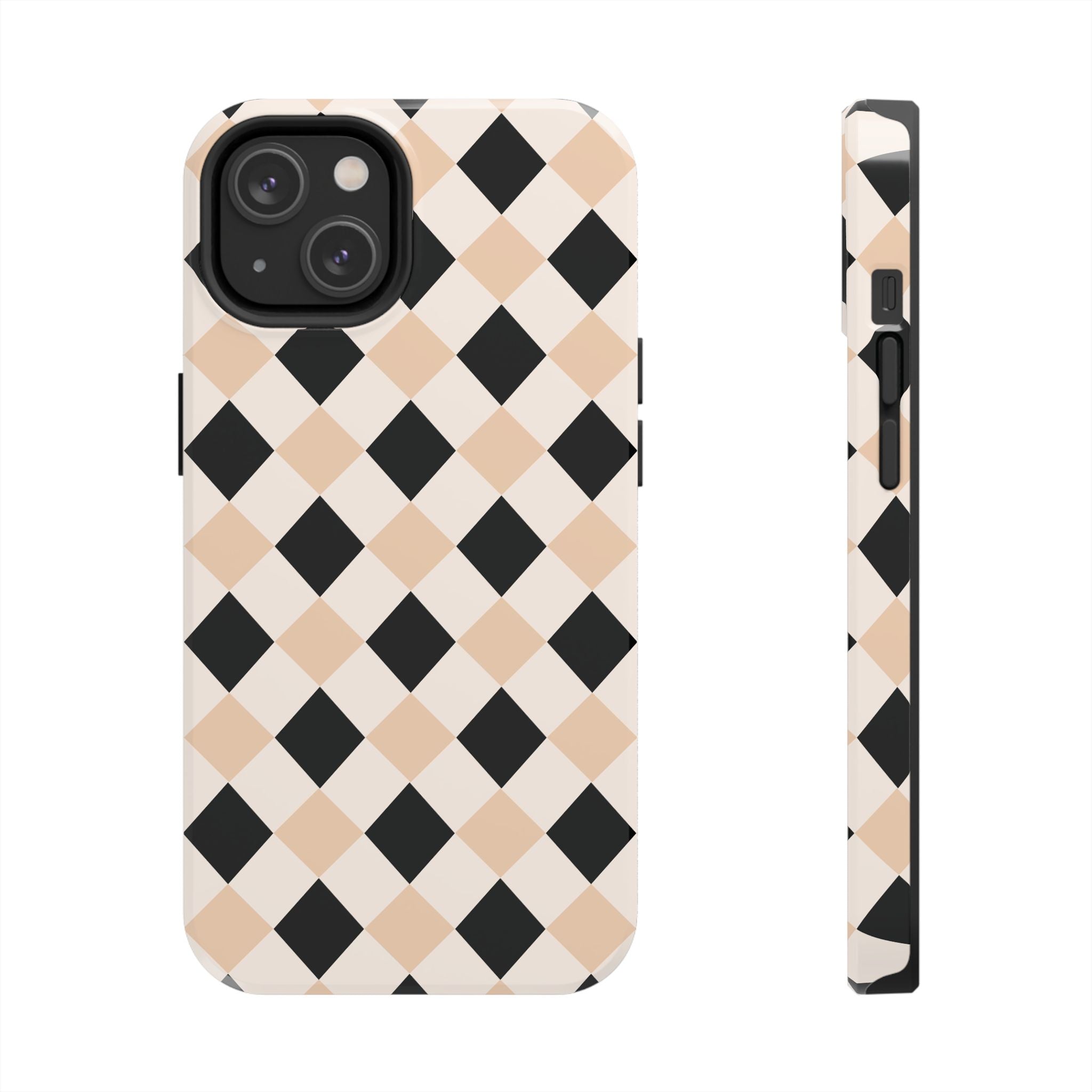 In Check Checkered iPhone Case