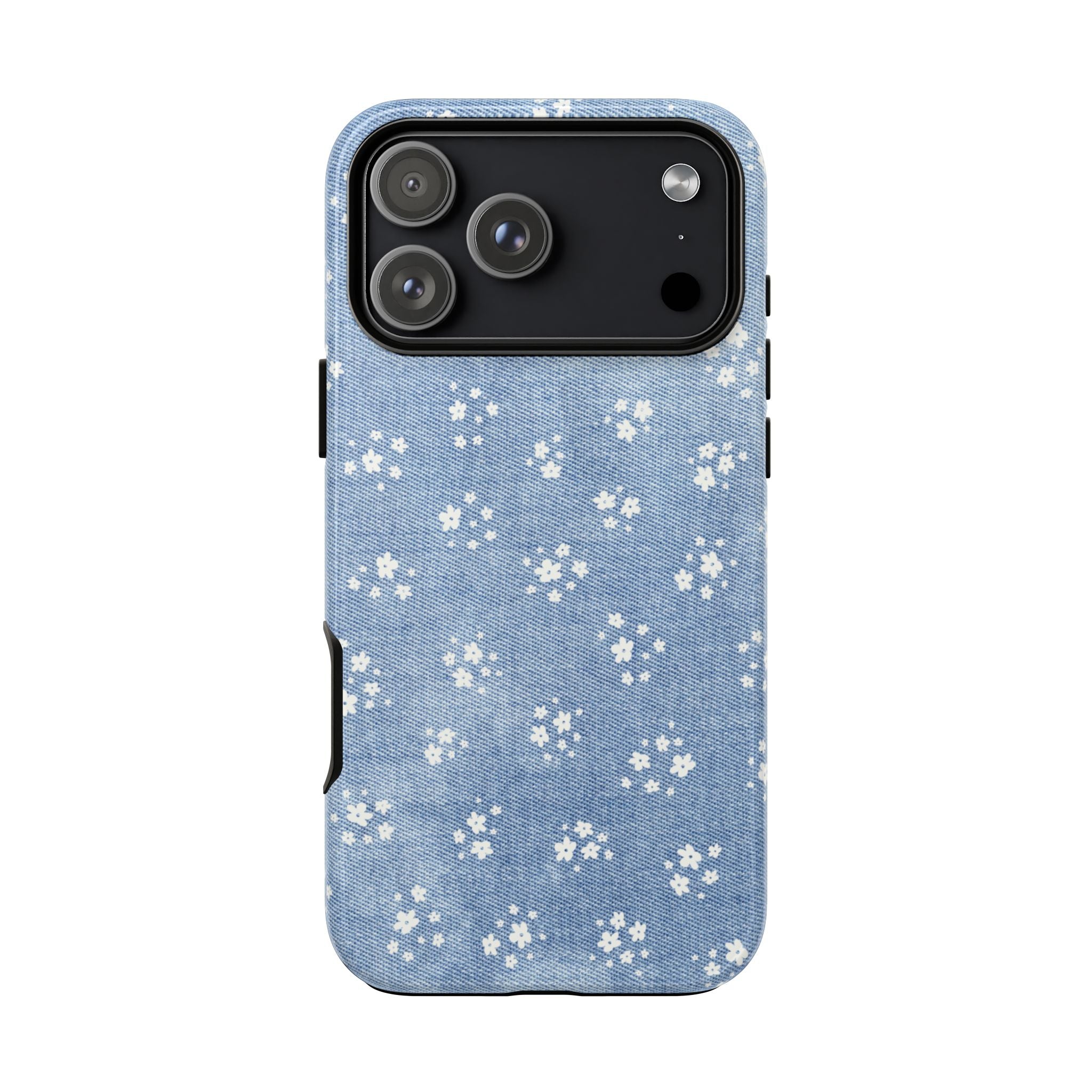 Denim Daisy Phone Case