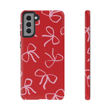 Ribbons & Bows | Red Coquette Case