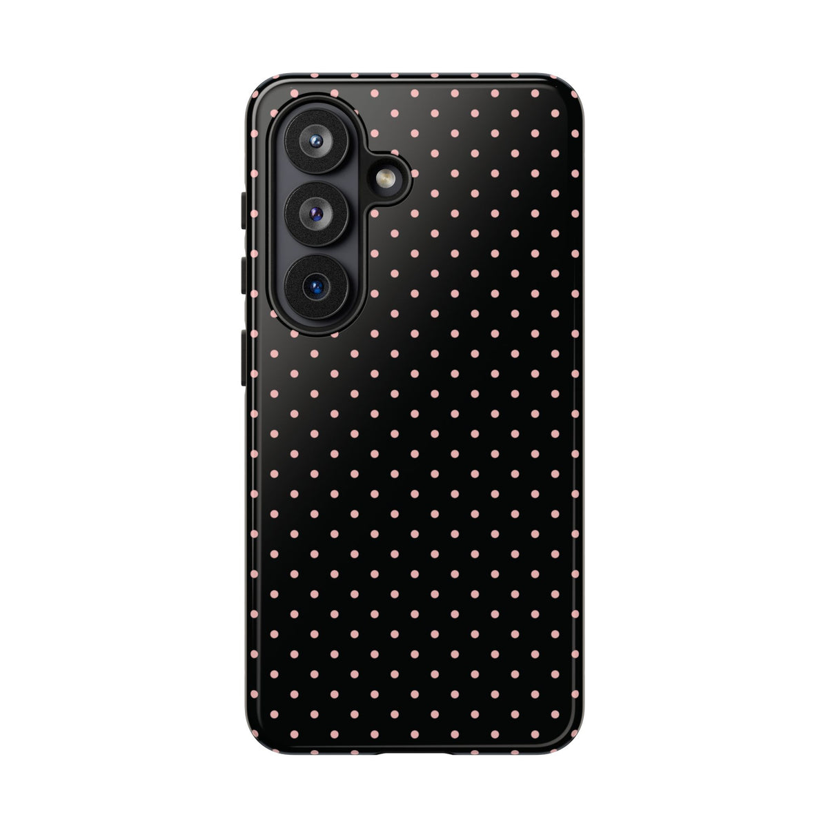 Polka Flirt | Pink & Black Polka Dot Galaxy Case