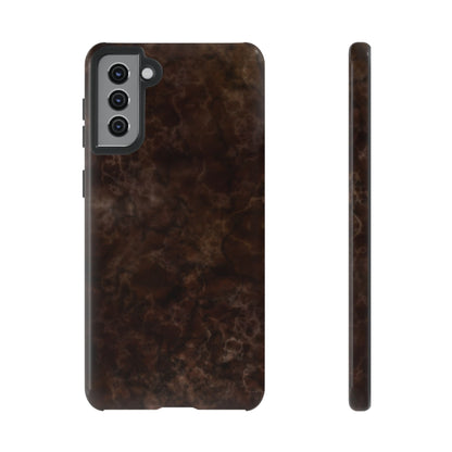 Espresso | Brown Marbled Galaxy Case