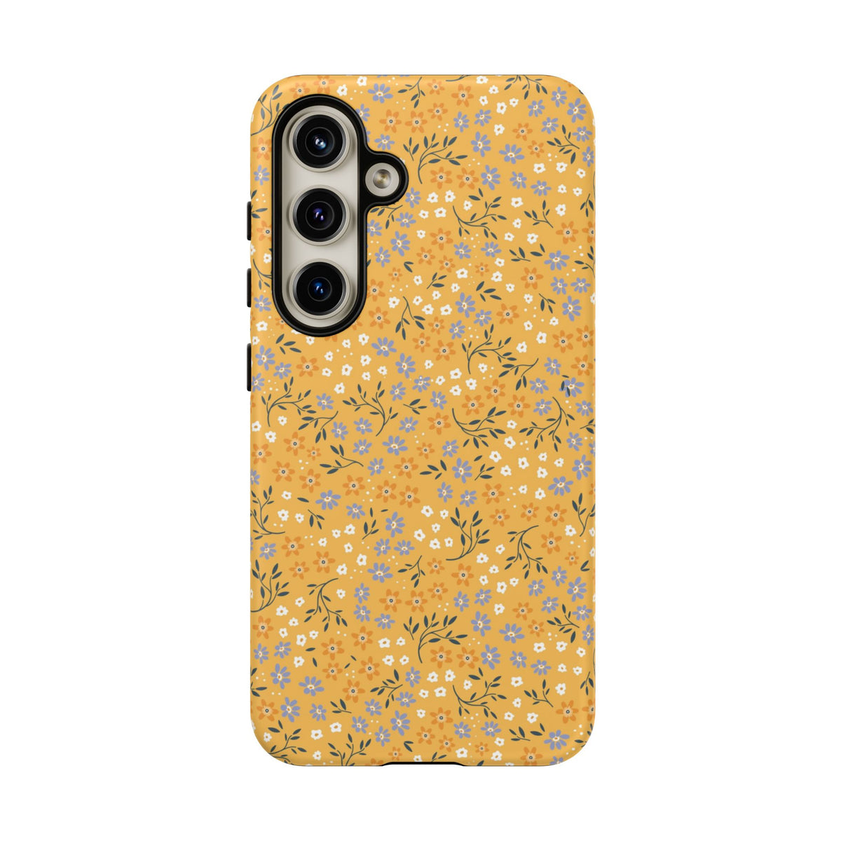 Sunny Side | Yellow Floral Galaxy Case