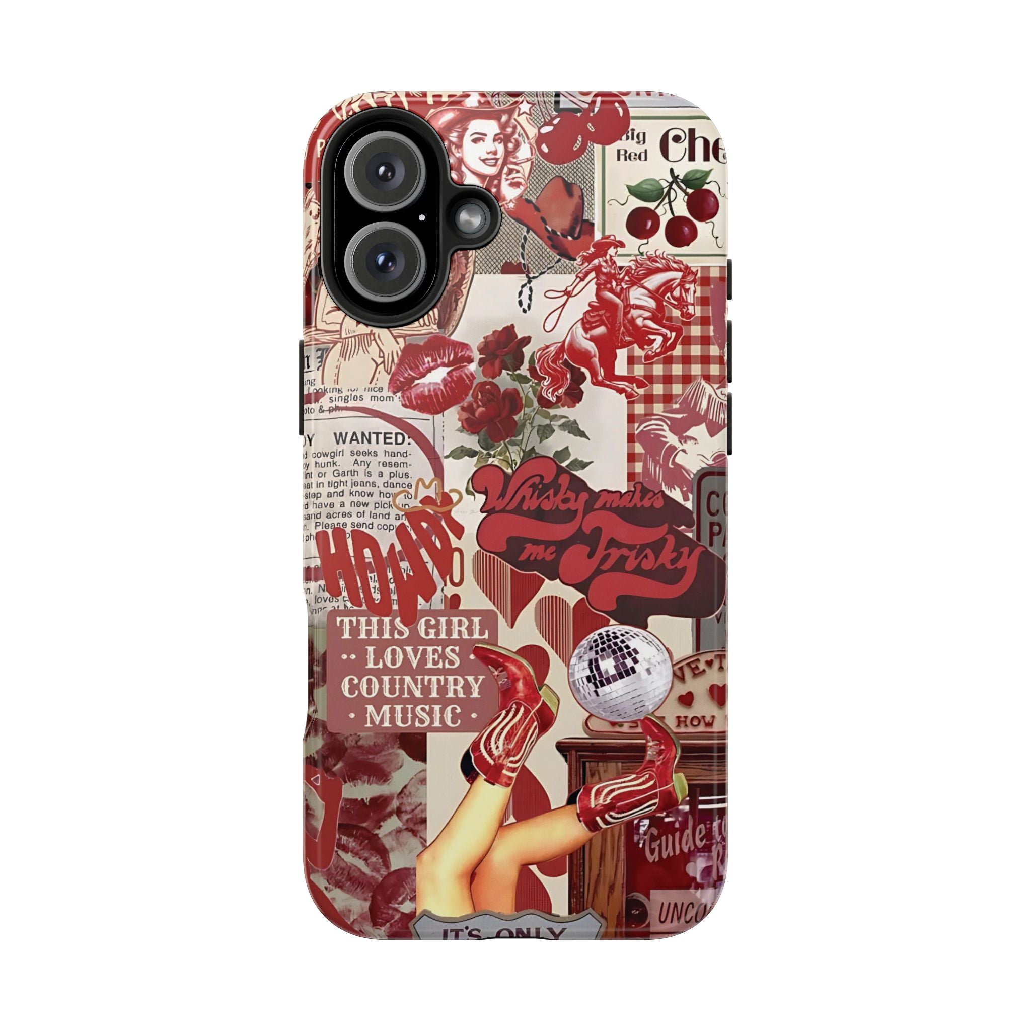 Cowgirl Glam Western iPhone Case