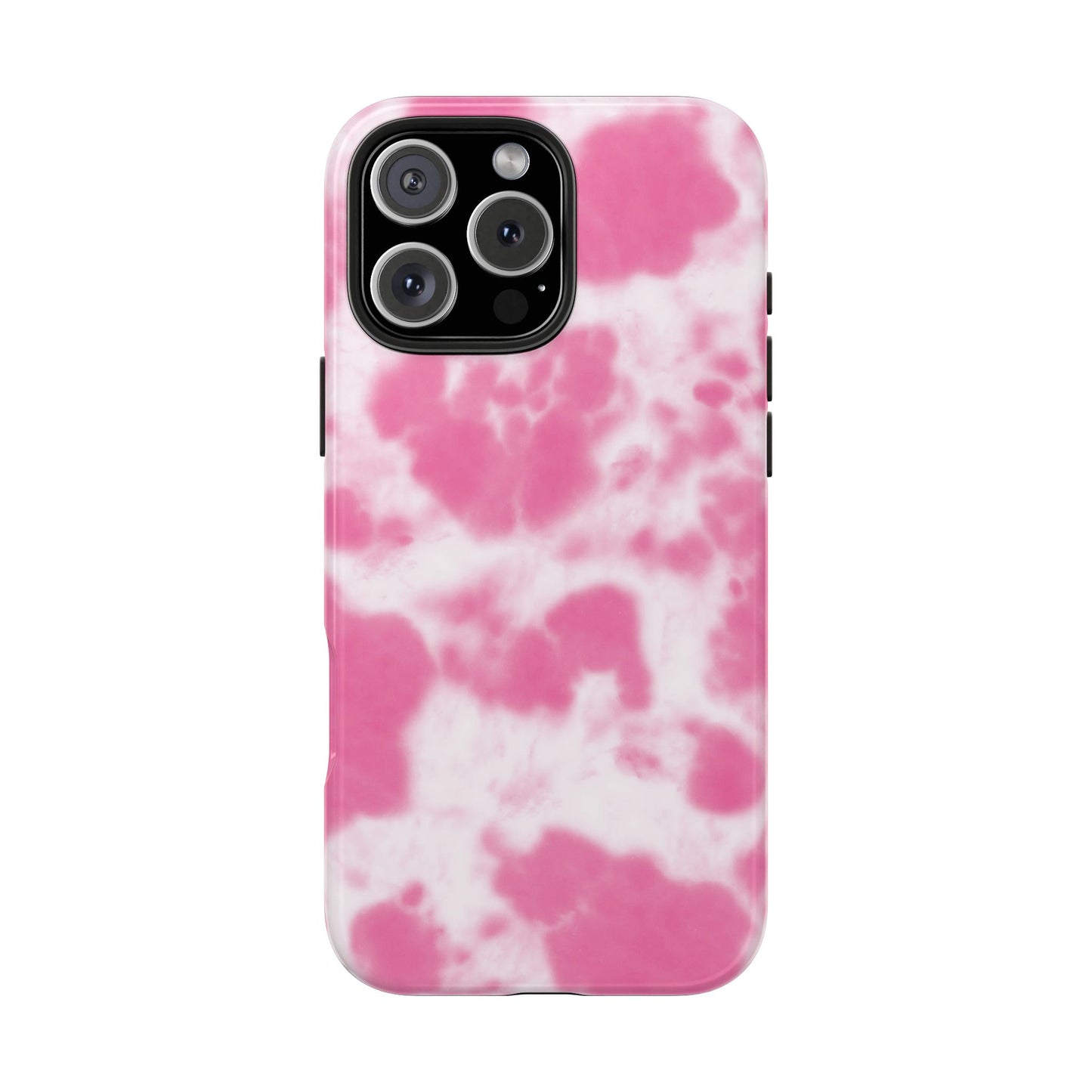 Strawberry Cow | Pink Cow Print iPhone Case