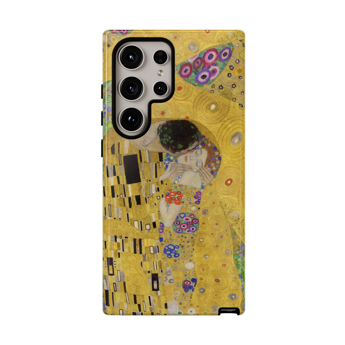 The Kiss | Gustav Klimt Art Collage Galaxy Case