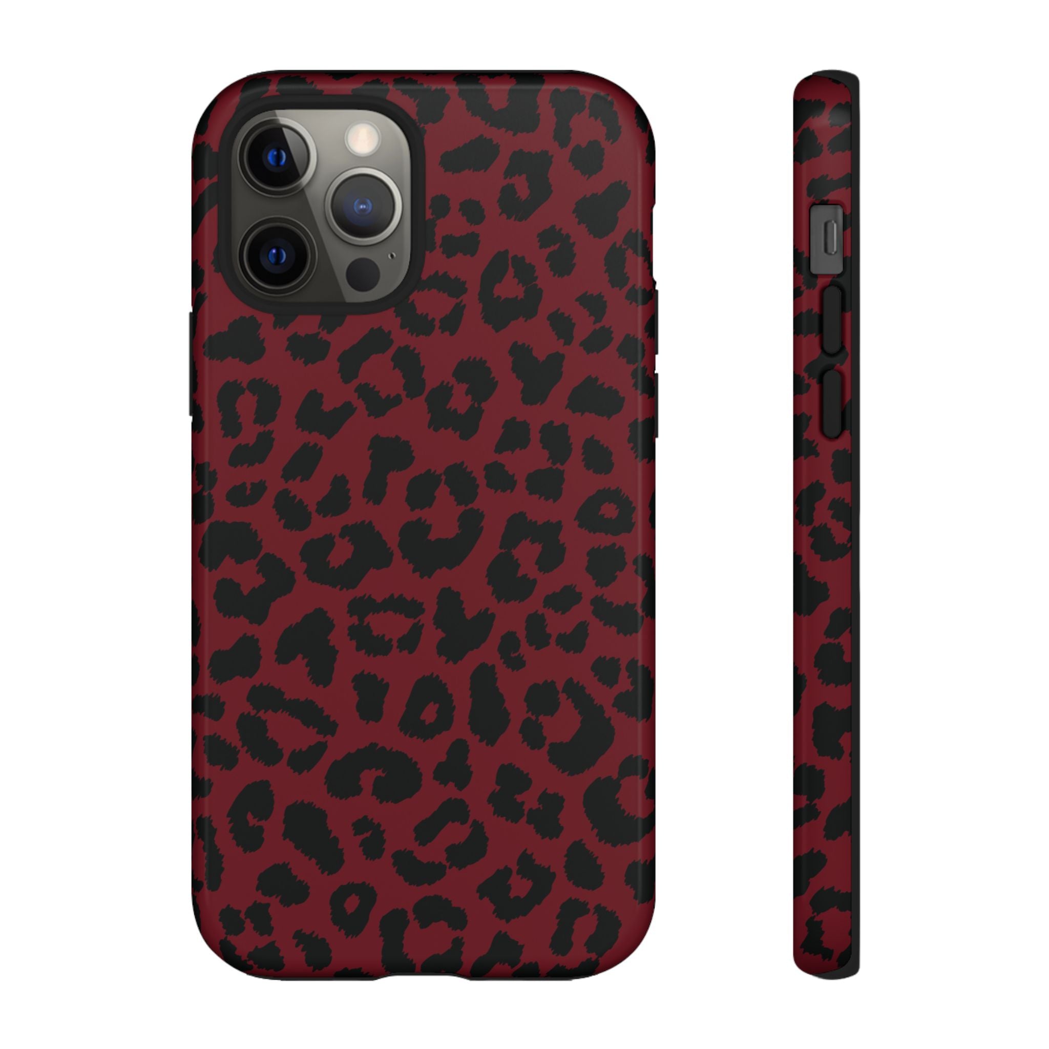 Gone Wild | Funda para iPhone con estampado de leopardo rojo