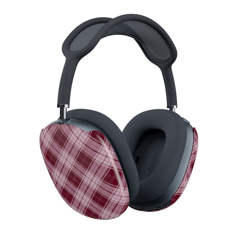Berry Cute | Plaid AirPods Max Case
