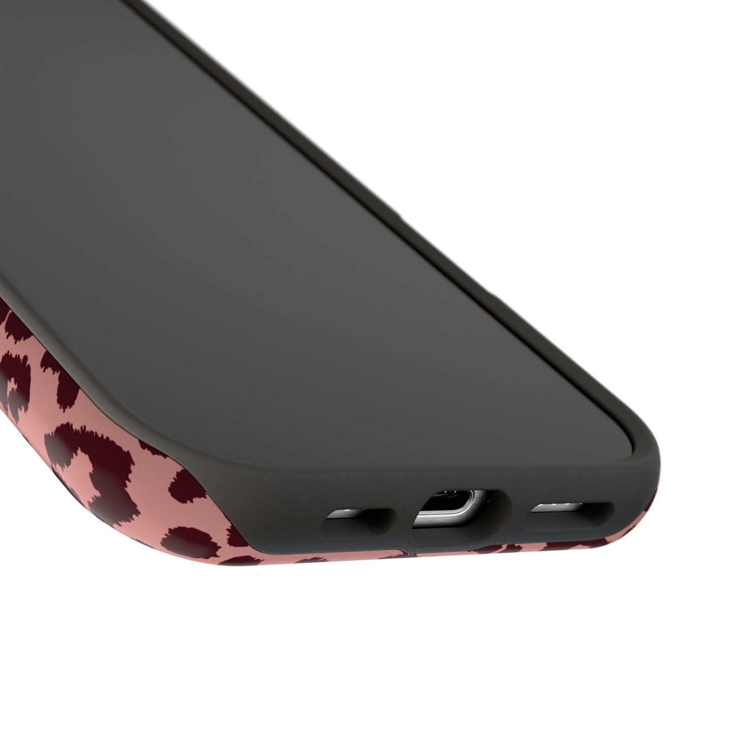 Spotted Around Town | Pink Leopard iPhone Case