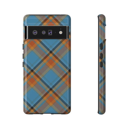 Cozy | Blue Plaid Case