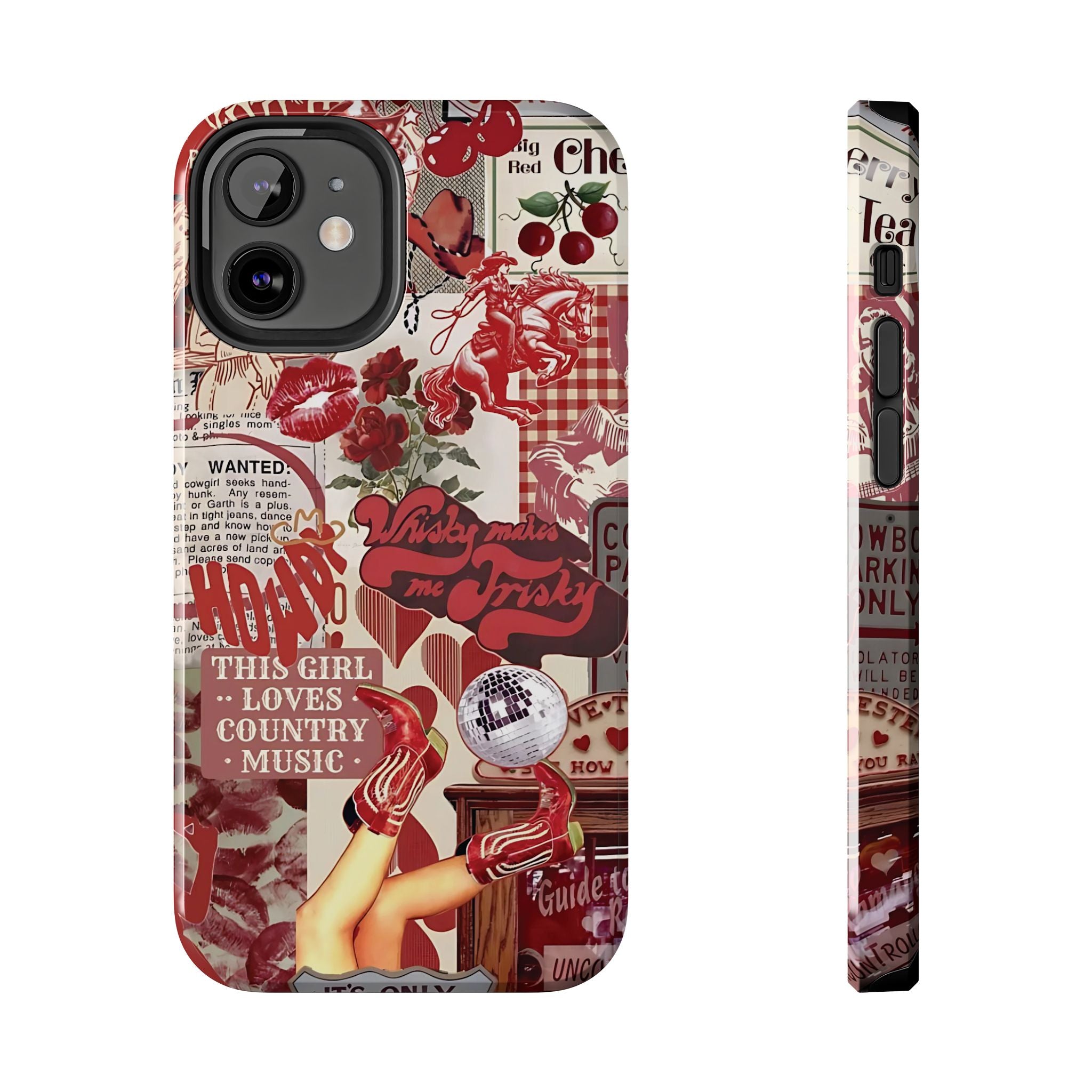 Cowgirl Glam Western iPhone Case
