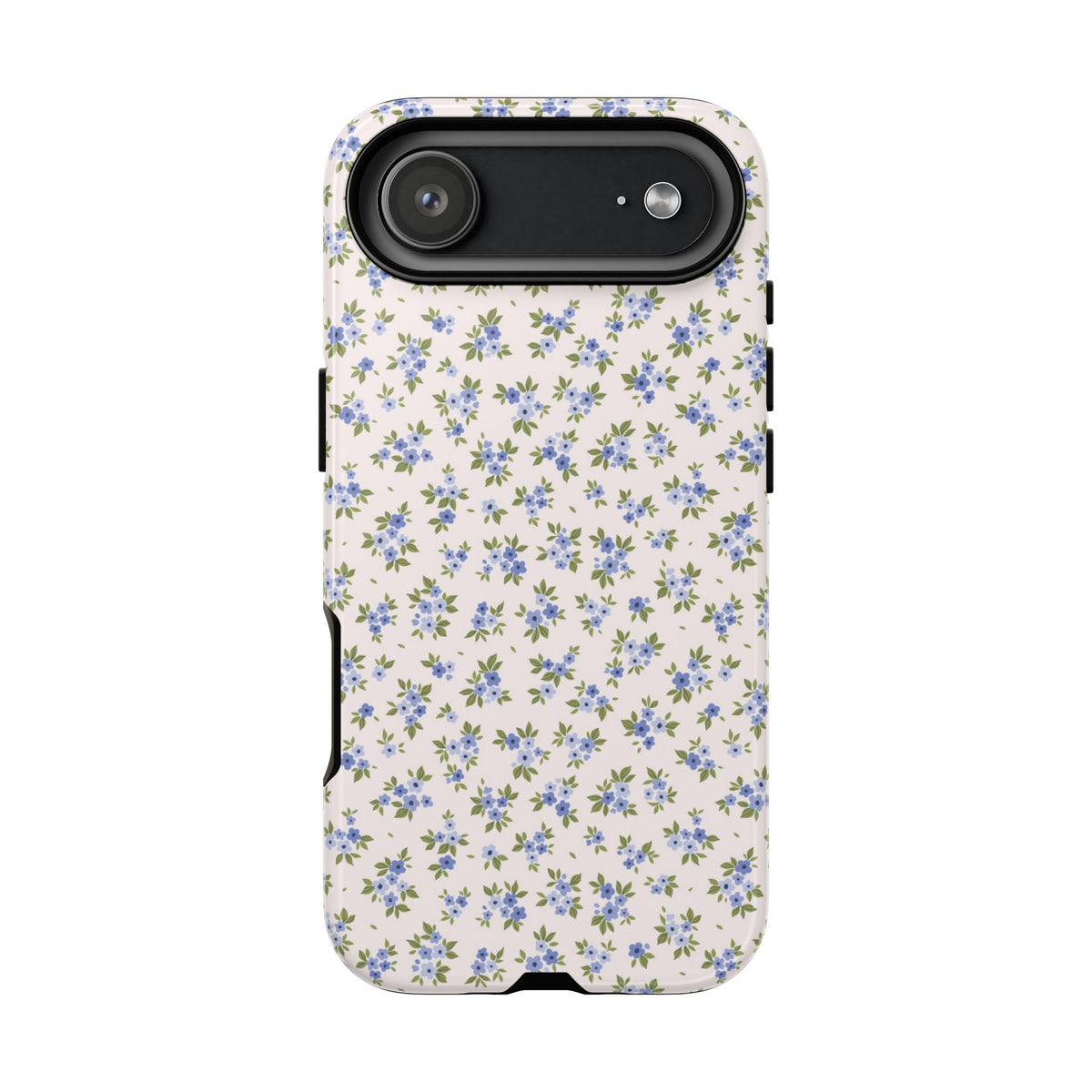 Love Notes | Blue Ditsy Floral iPhone Case