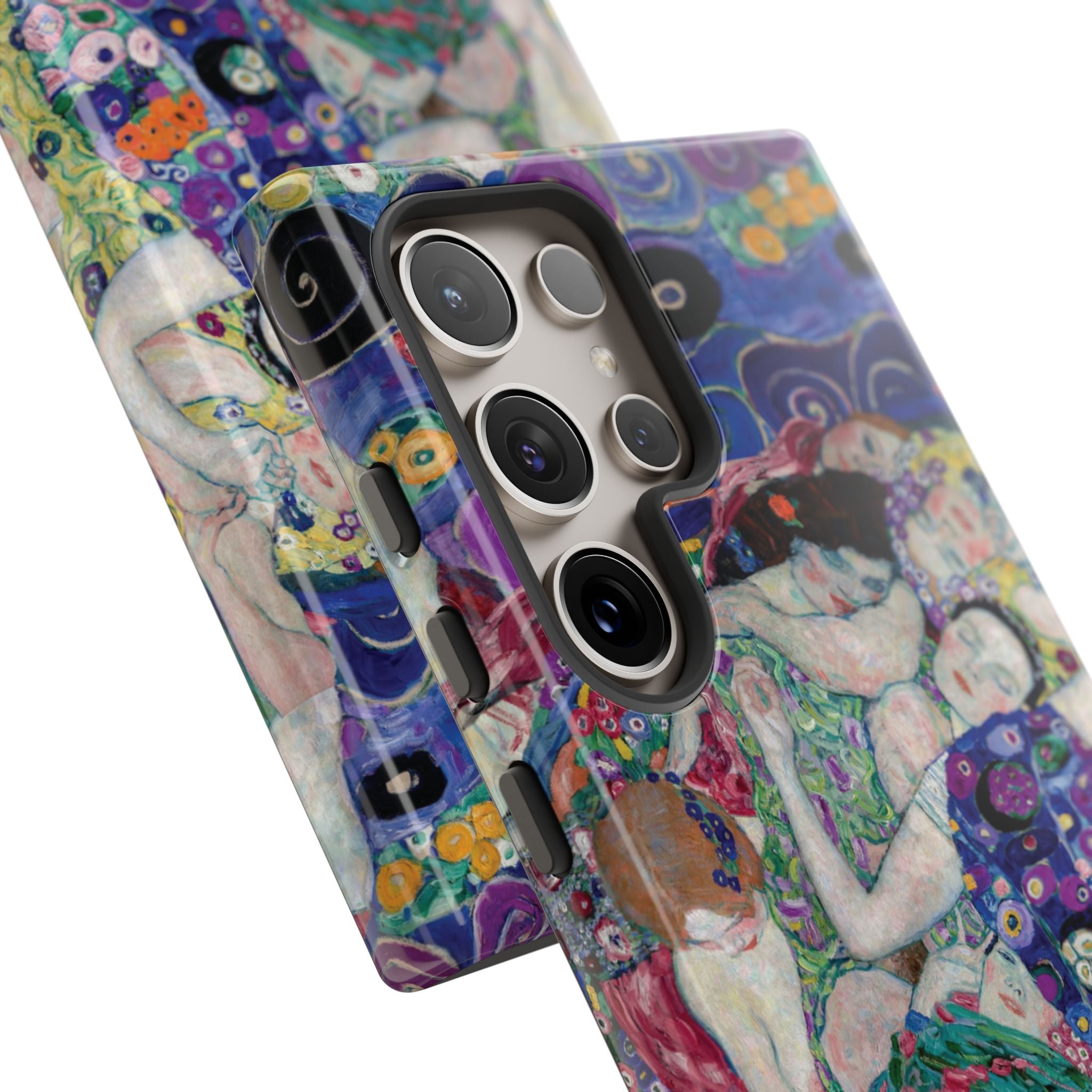 The Maiden Klimt Collage Galaxy Case