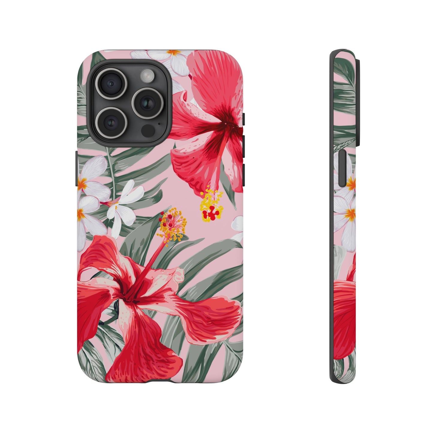 Pua | Pink Hibiscus Floral Case