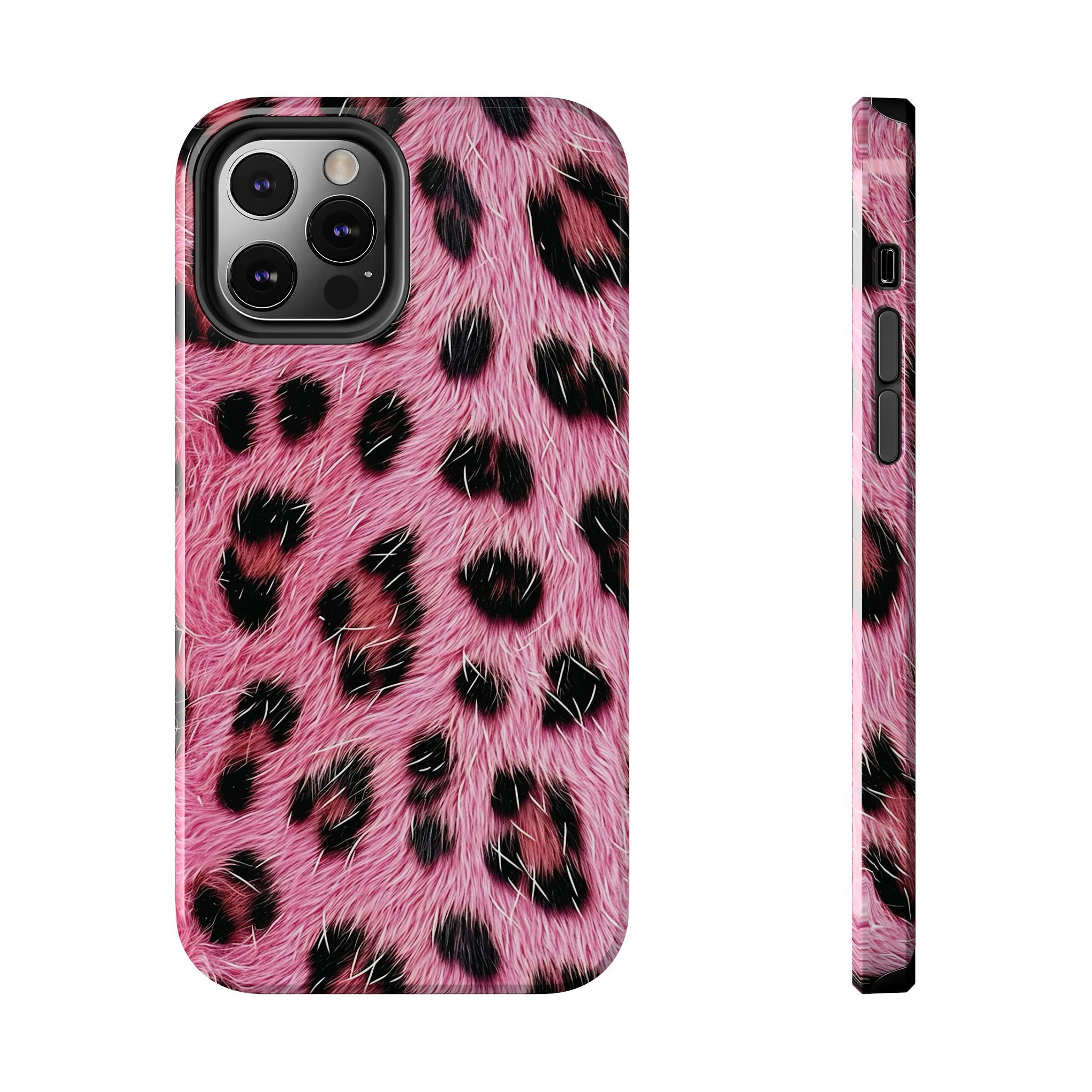 Party Animal Pink Leopard iPhone Case
