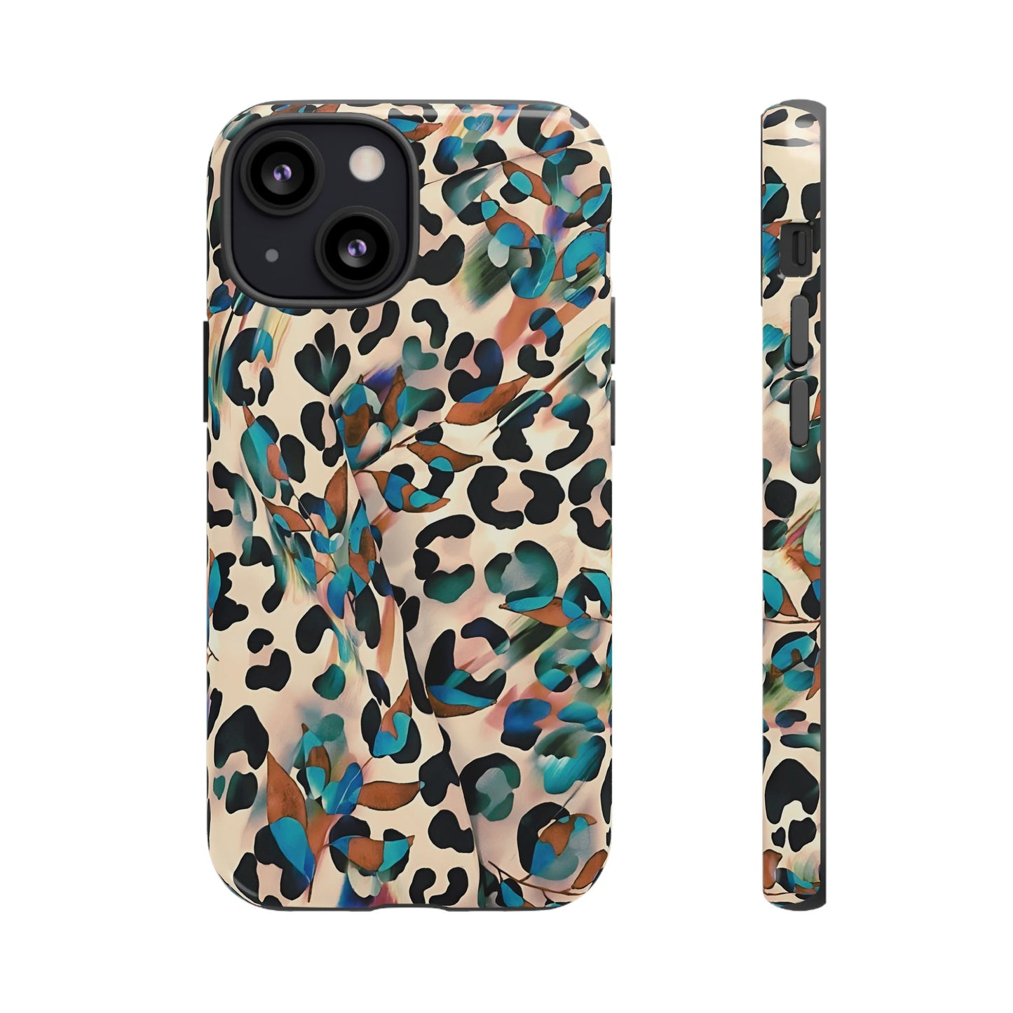 Funda para iPhone con estampado de leopardo de acuarela | Dreamy Leopard