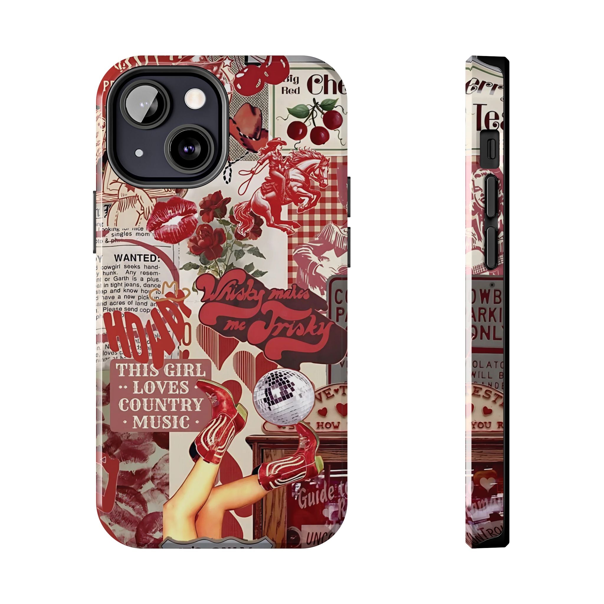 Cowgirl Glam Western iPhone Case