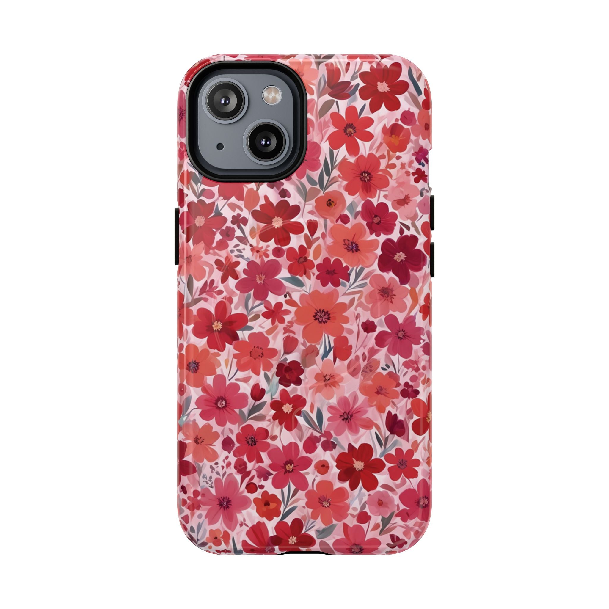 Funda MagSafe con diseño floral Think Pink