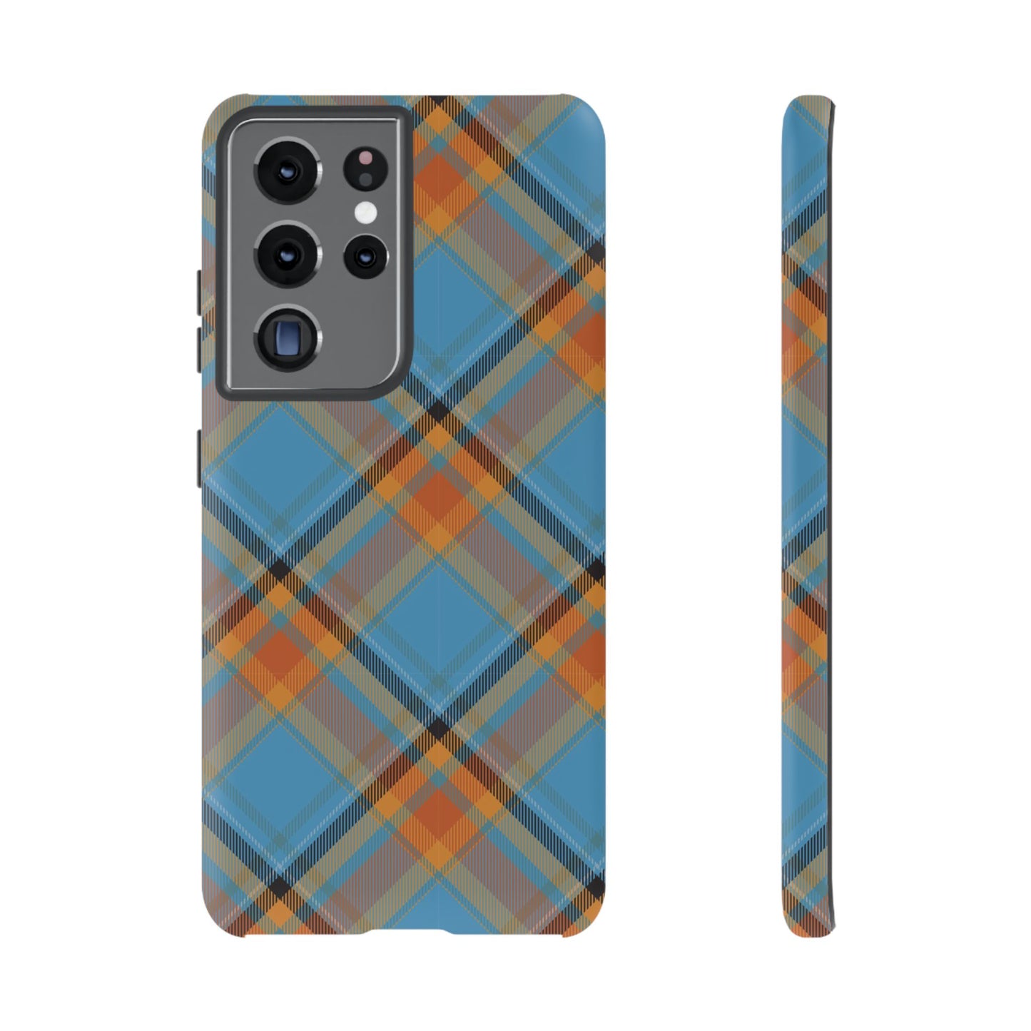 Cozy | Blue Plaid Case