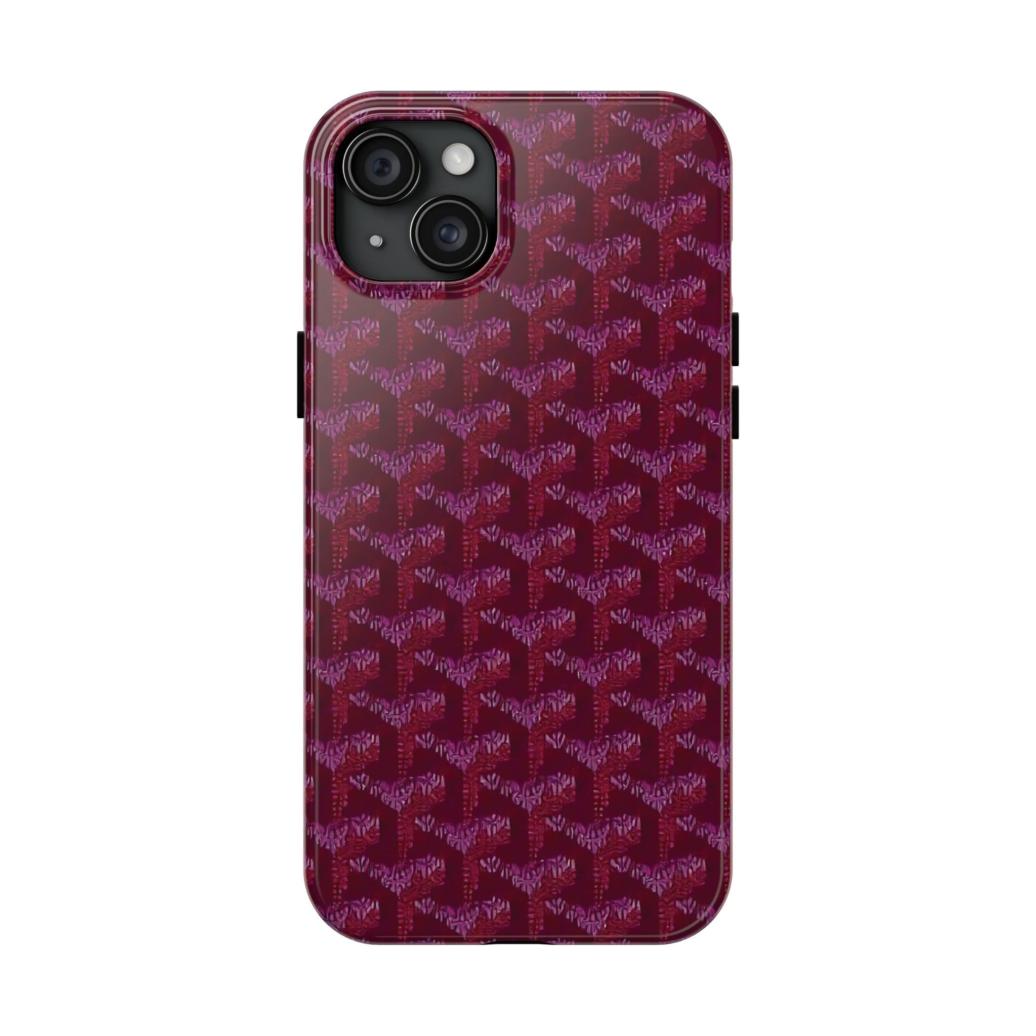 Designer Weave Purple iPhone Case
