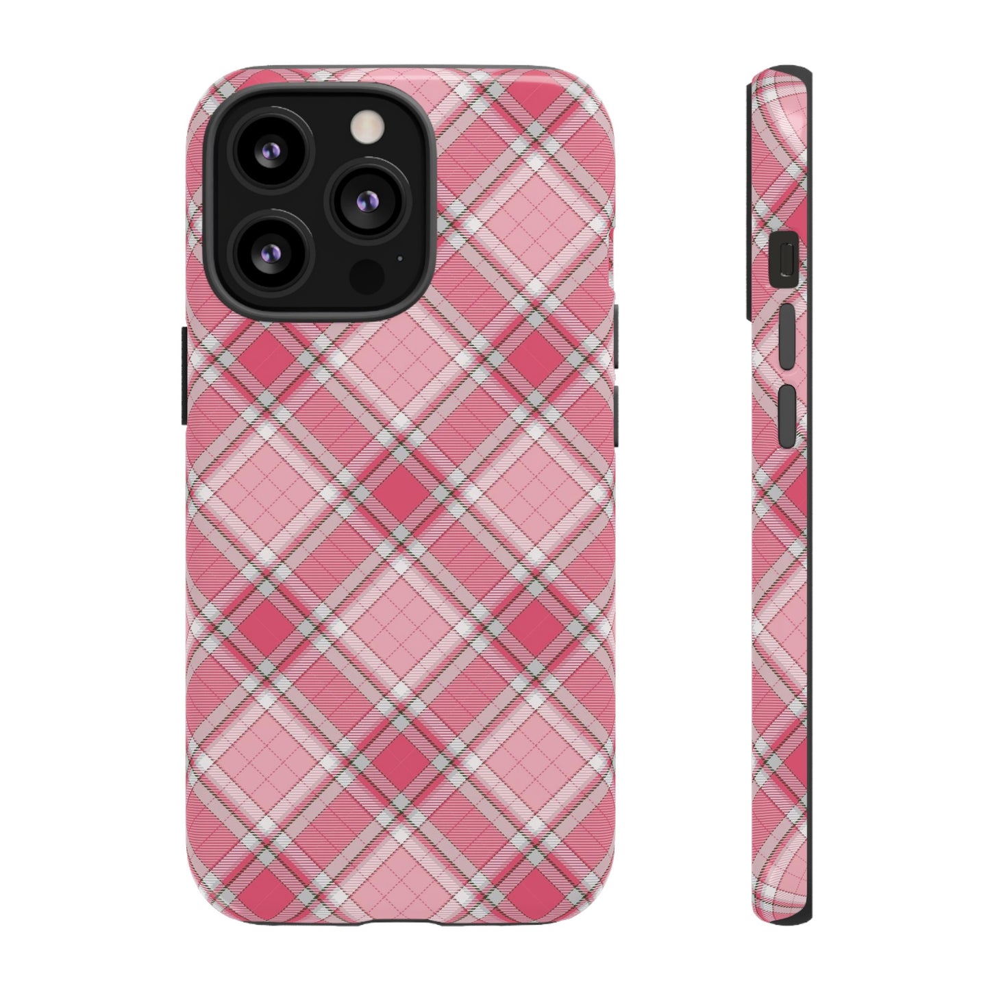 Clueless | Pink Y2K Plaid Case