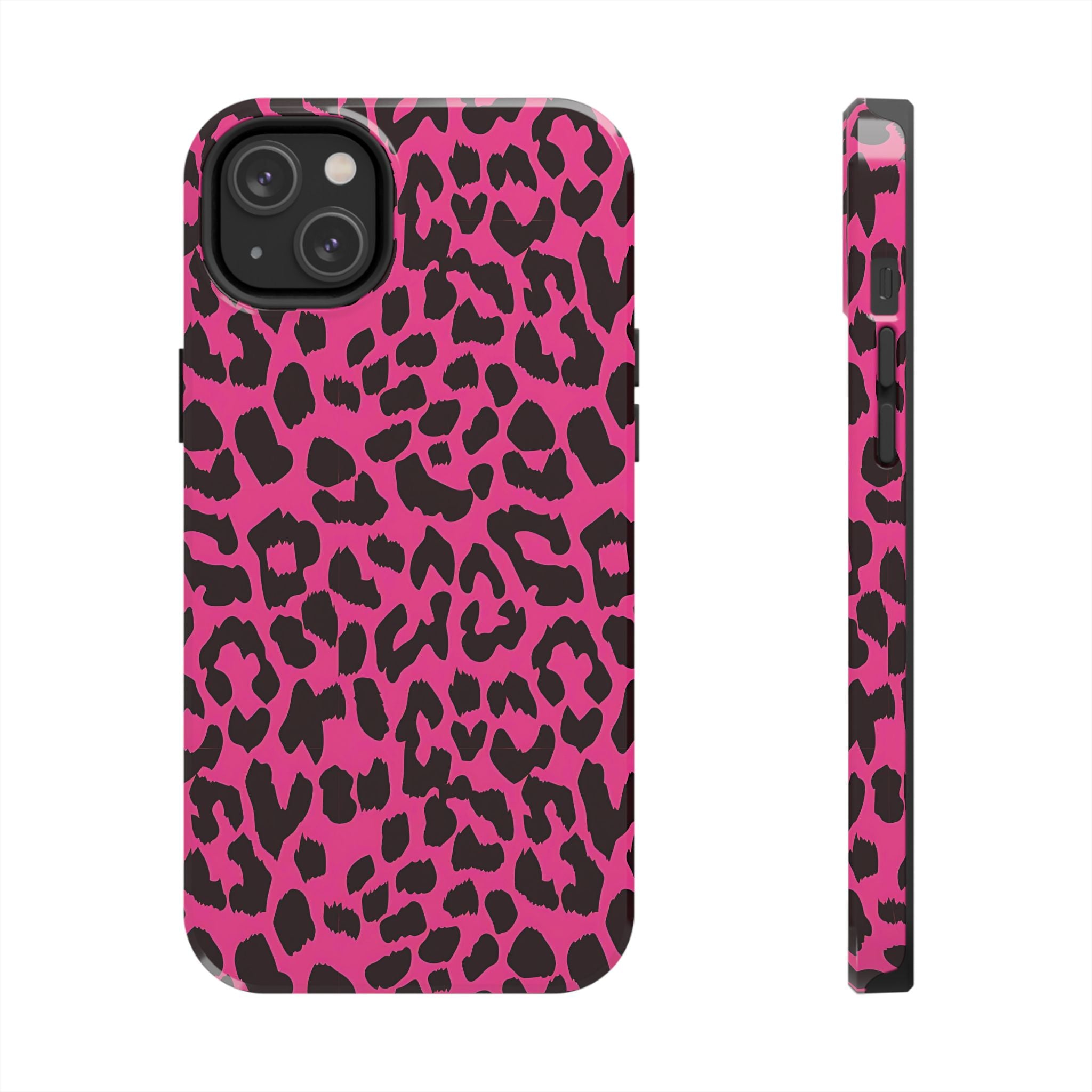 Funda para iPhone con estampado de leopardo rosa | Pasarela