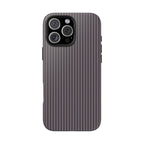 Trendsetter Gray Pinstripe iPhone Case
