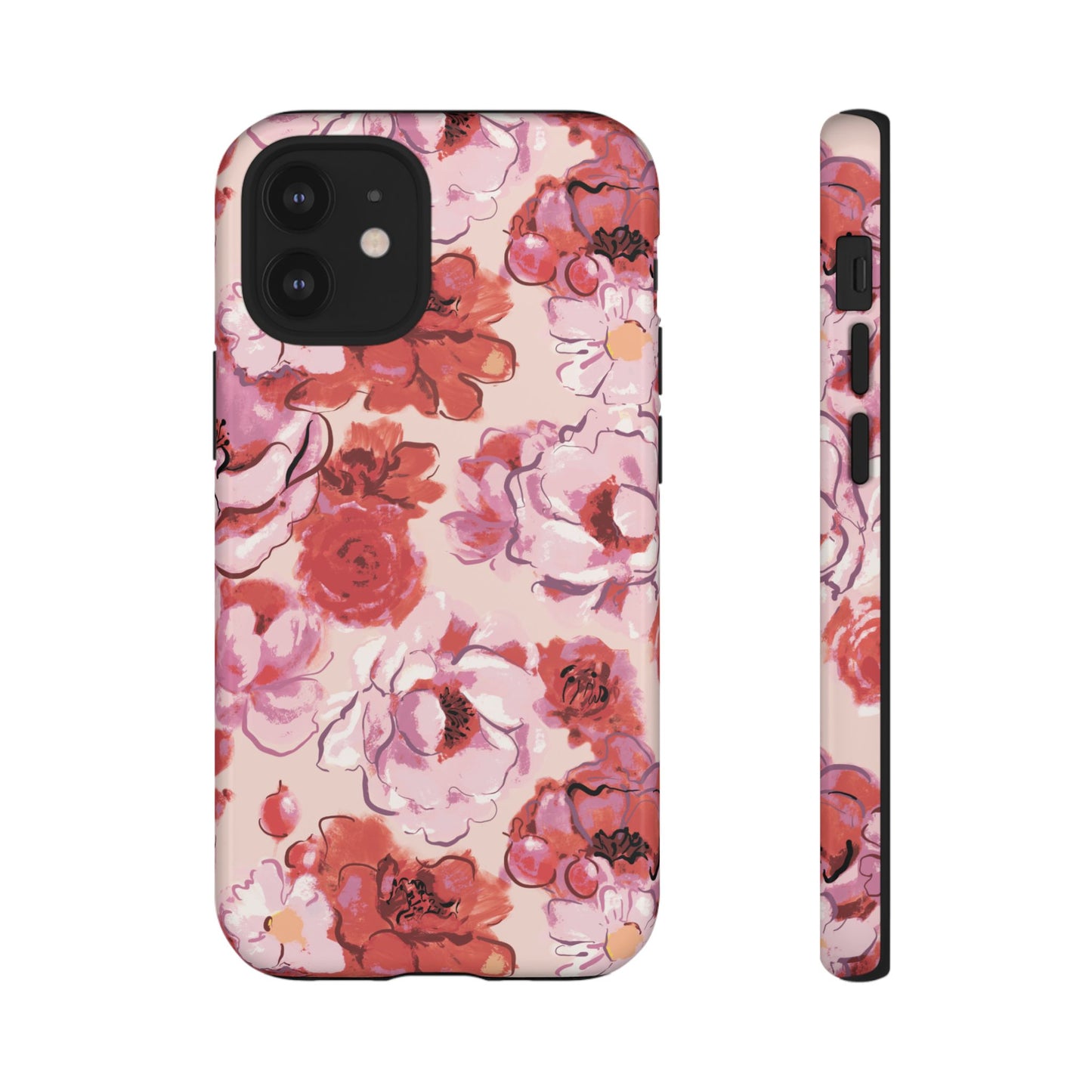 Charmed | Pink Painted Roses Case