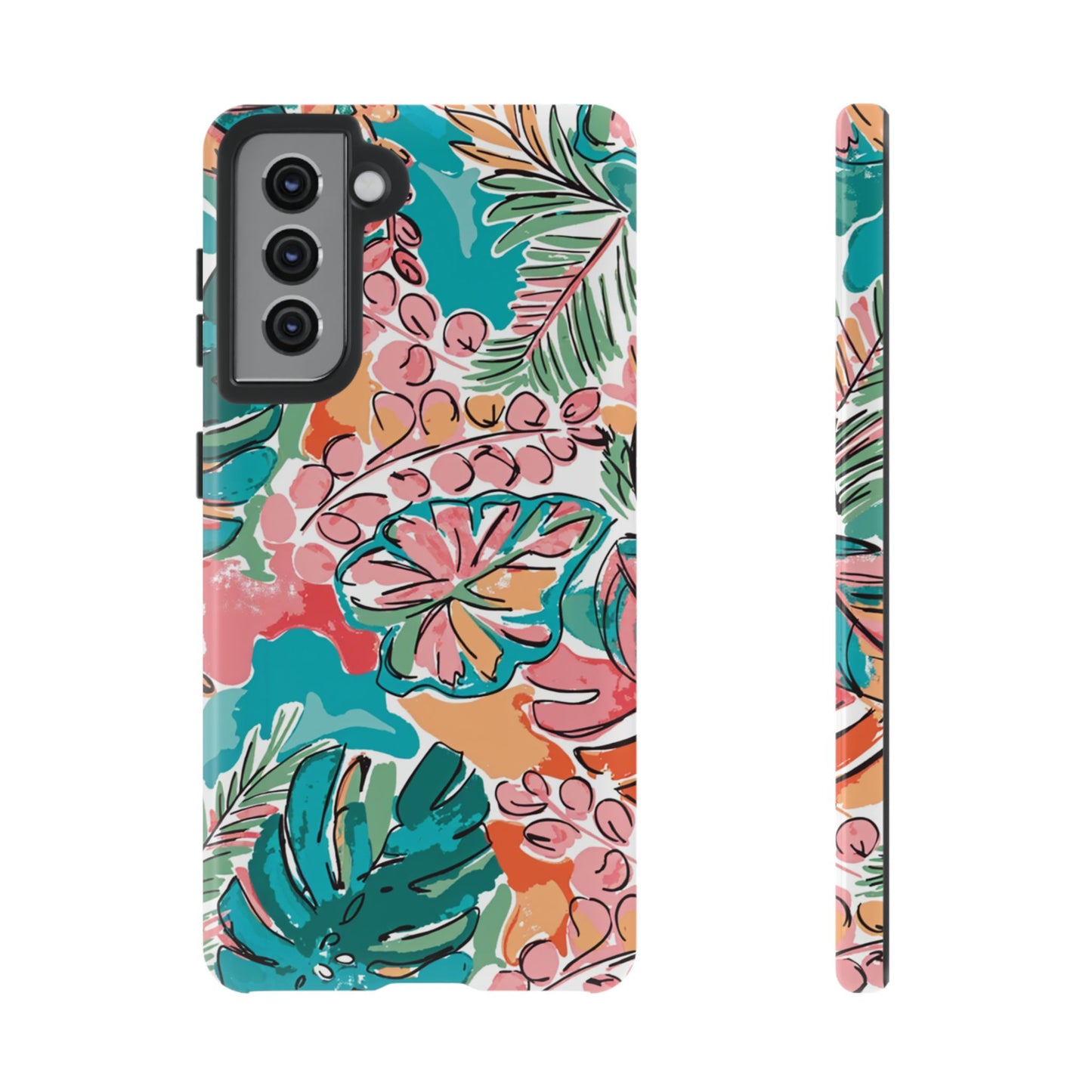 Tropical Botanical | Watercolor Botanical Case