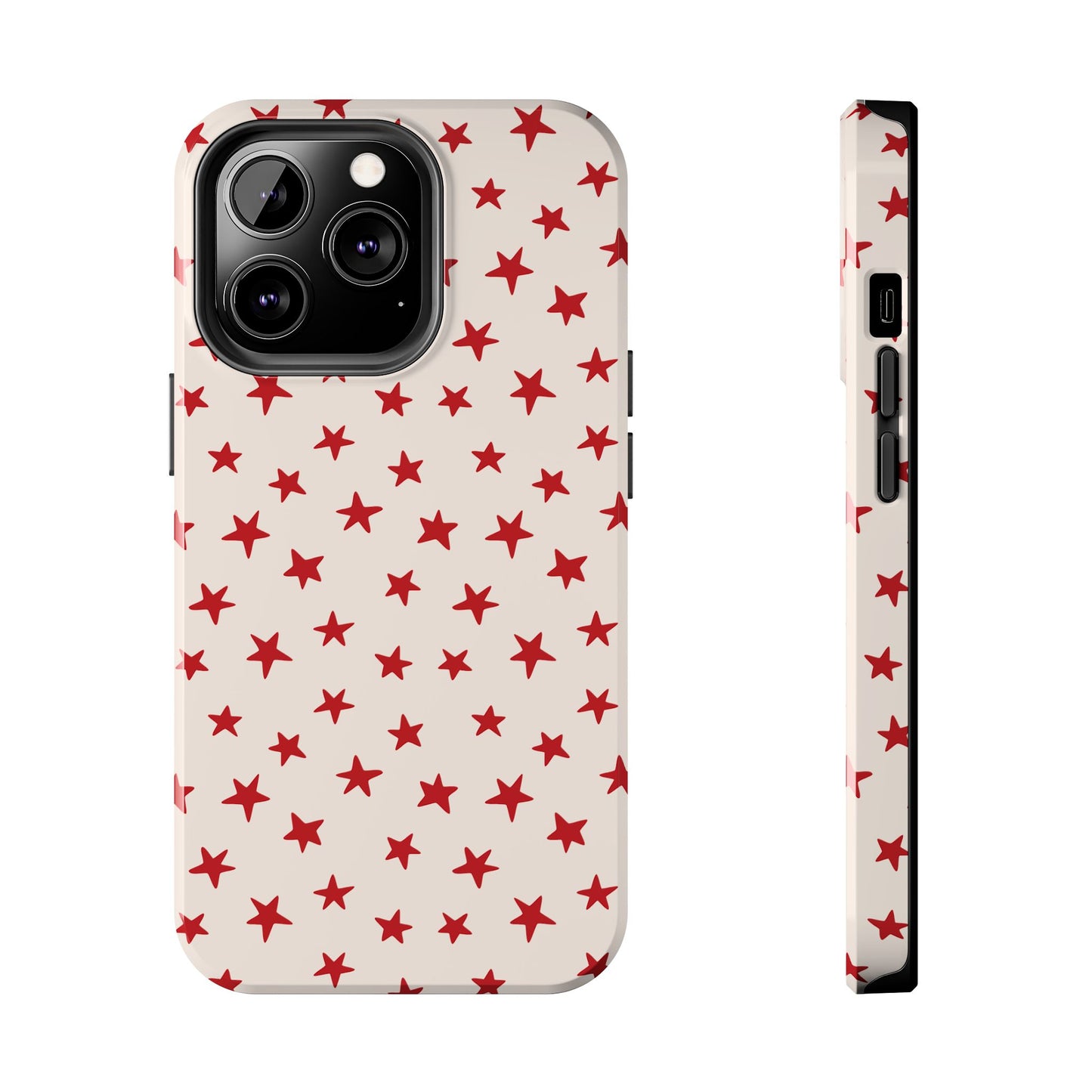 Starstruck | Red Stars iPhone Case