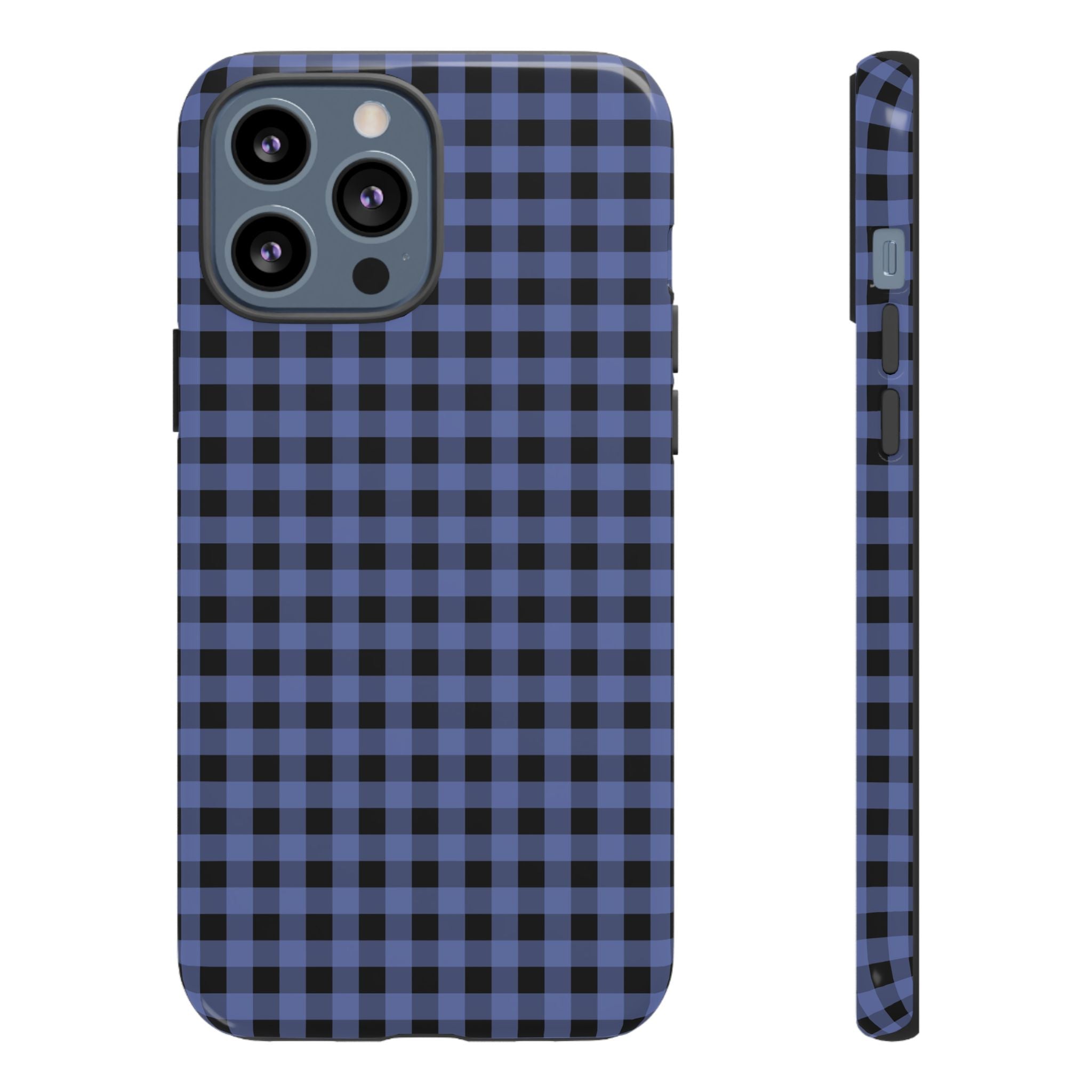 Blueberry Jam | Gingham iPhone Case