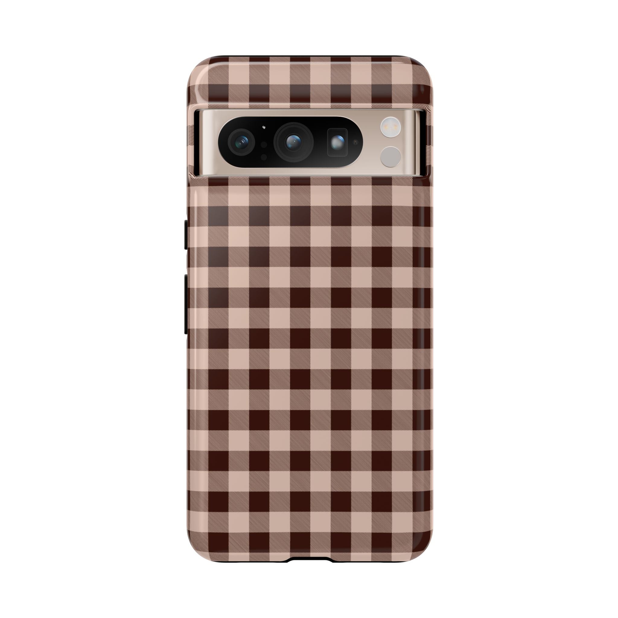 Latte Check Phone Case