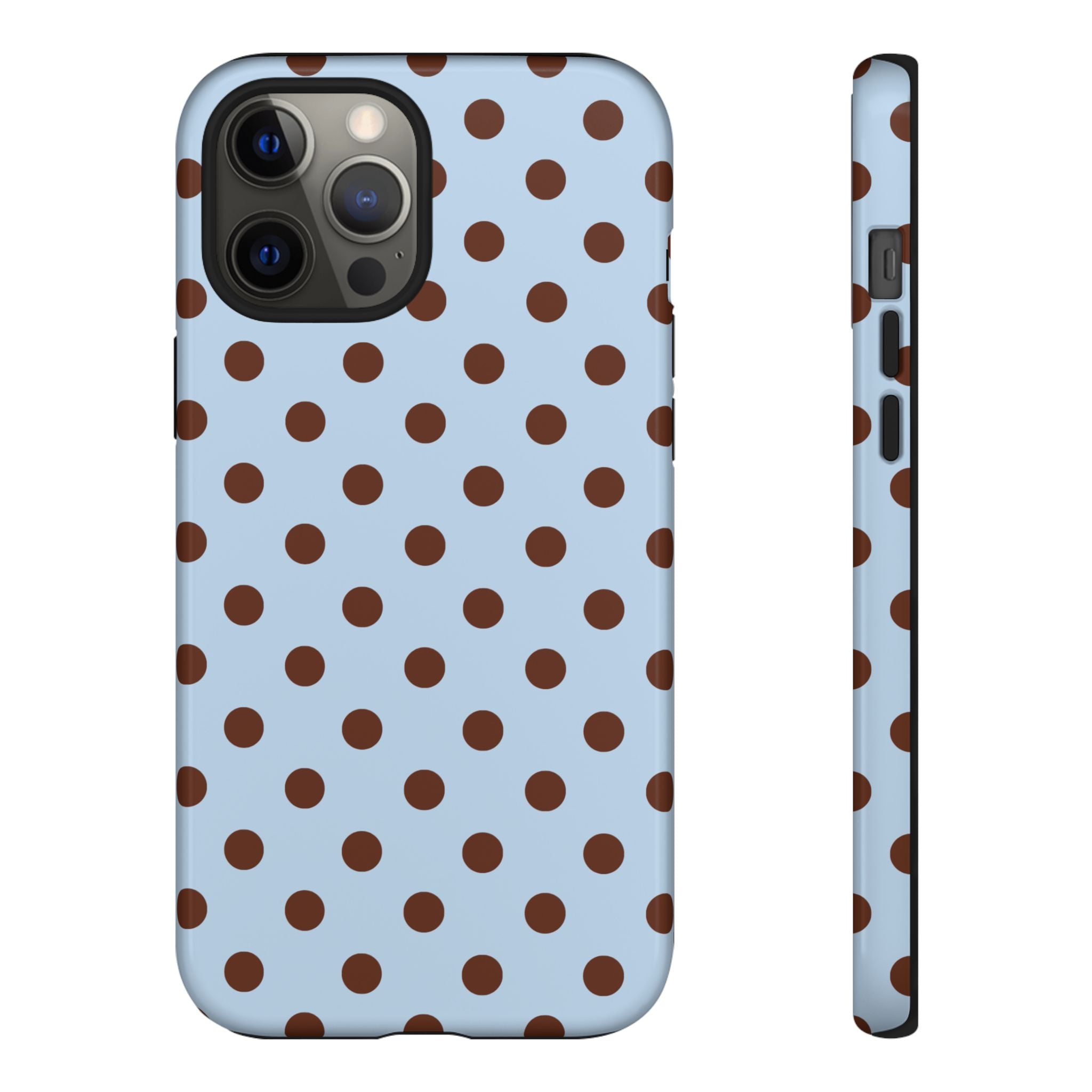Mocha Dot iPhone Case
