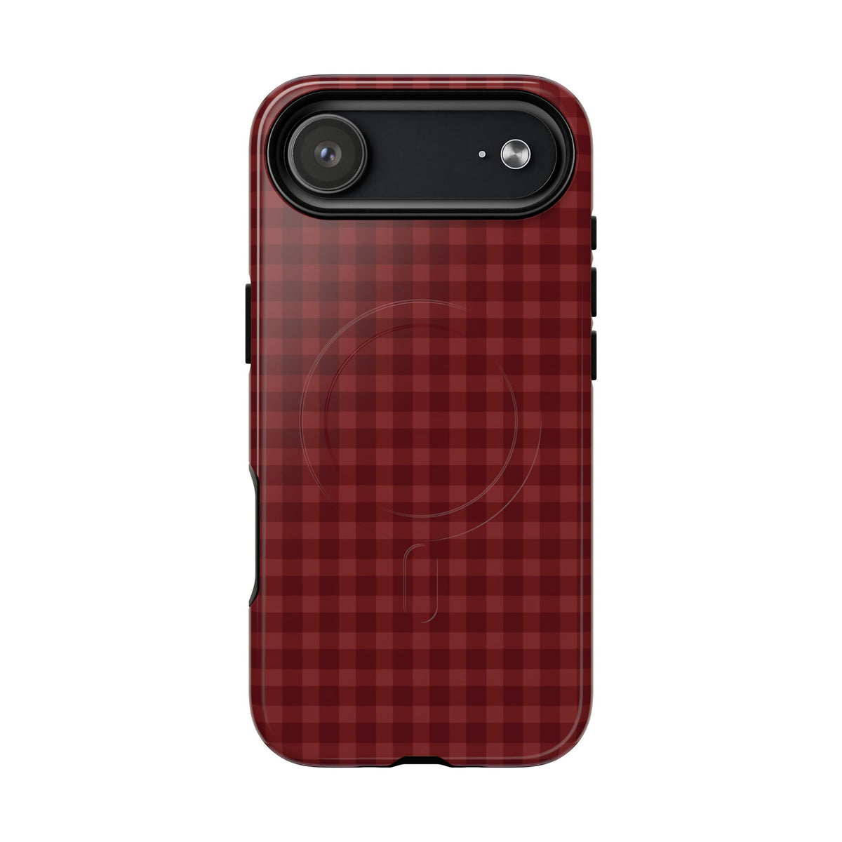 Bad Romance | Red Gingham MagSafe Case
