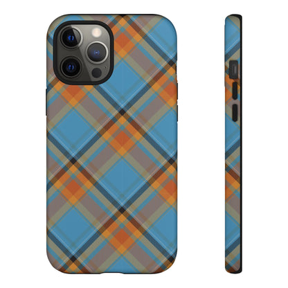 Cozy | Blue Plaid Case