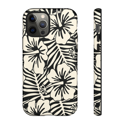 Funda para iPhone con estampado de flores tropicales de Island Girl