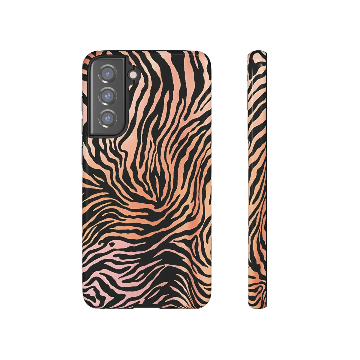 Wild Flirt | Pink Tiger Print Galaxy Case