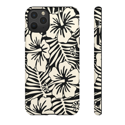 Funda para iPhone con estampado de flores tropicales de Island Girl