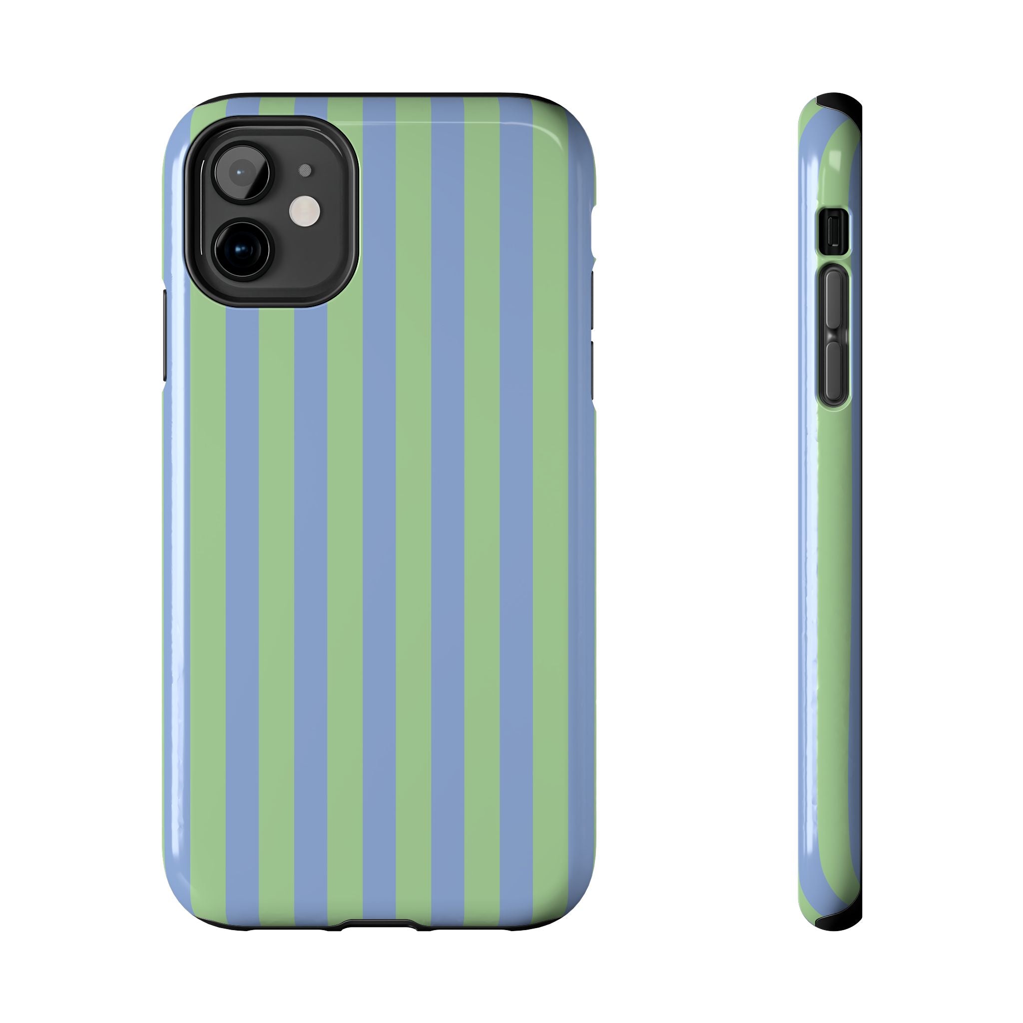 Mint Julep Pastel Striped iPhone Case