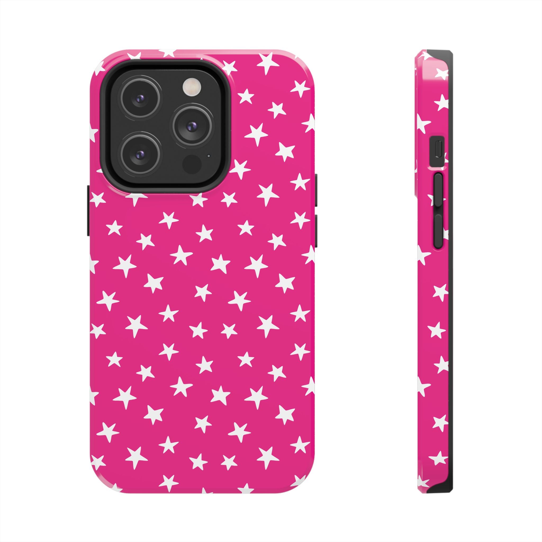 Starstruck Hot Pink iPhone Case
