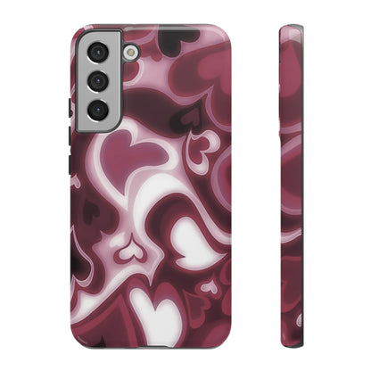 Dreamy Hearts | Retro Hearts Galaxy Case