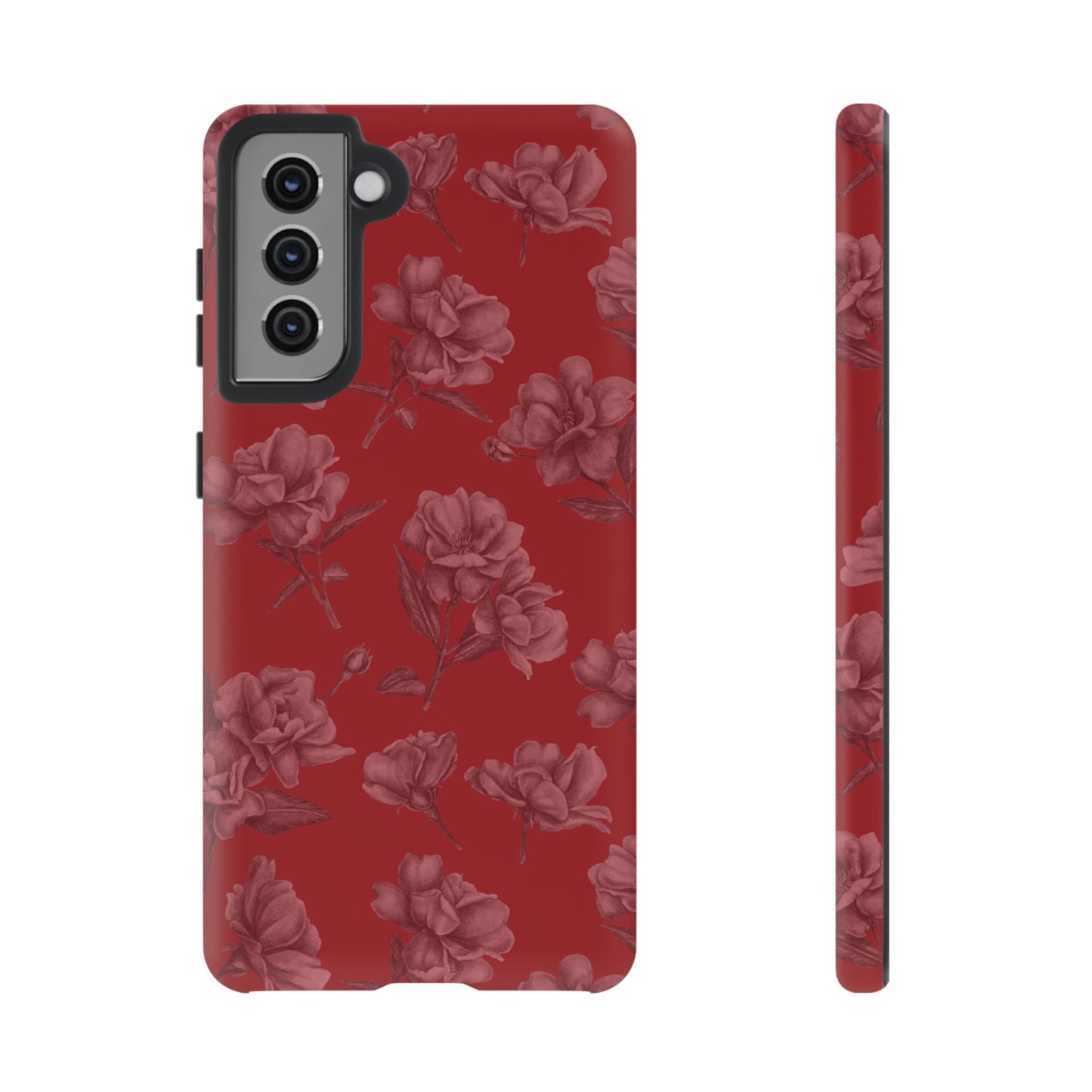 Roses Are Red | Red Floral Case