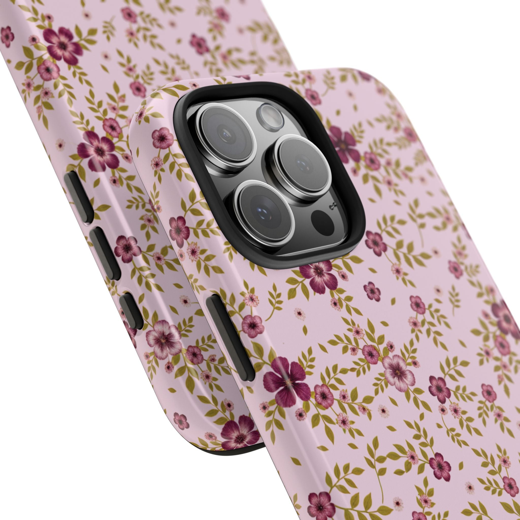 Lilac Petals Purple Floral iPhone Case