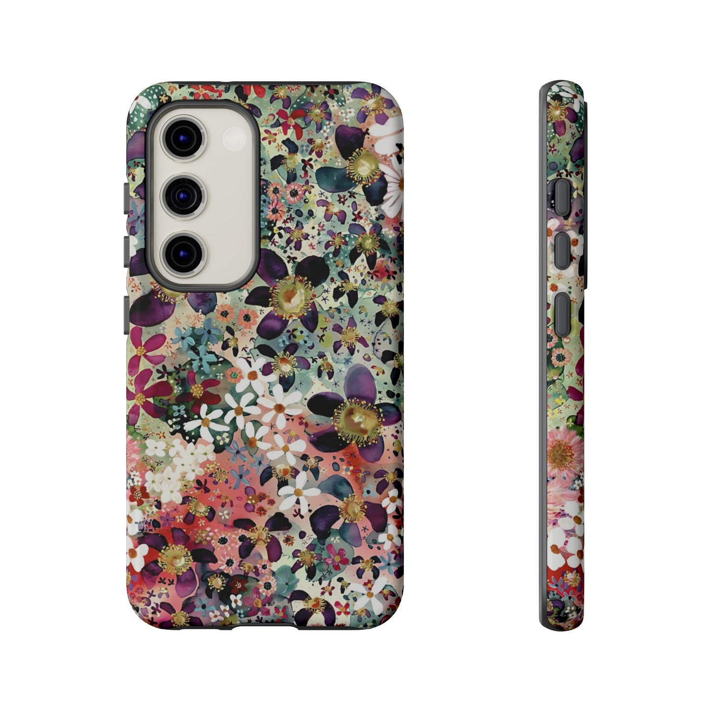 Flower Bomb | Colorful Floral Galaxy Case