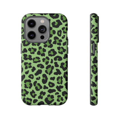 Green Leopard | Y2K Animal Print Case