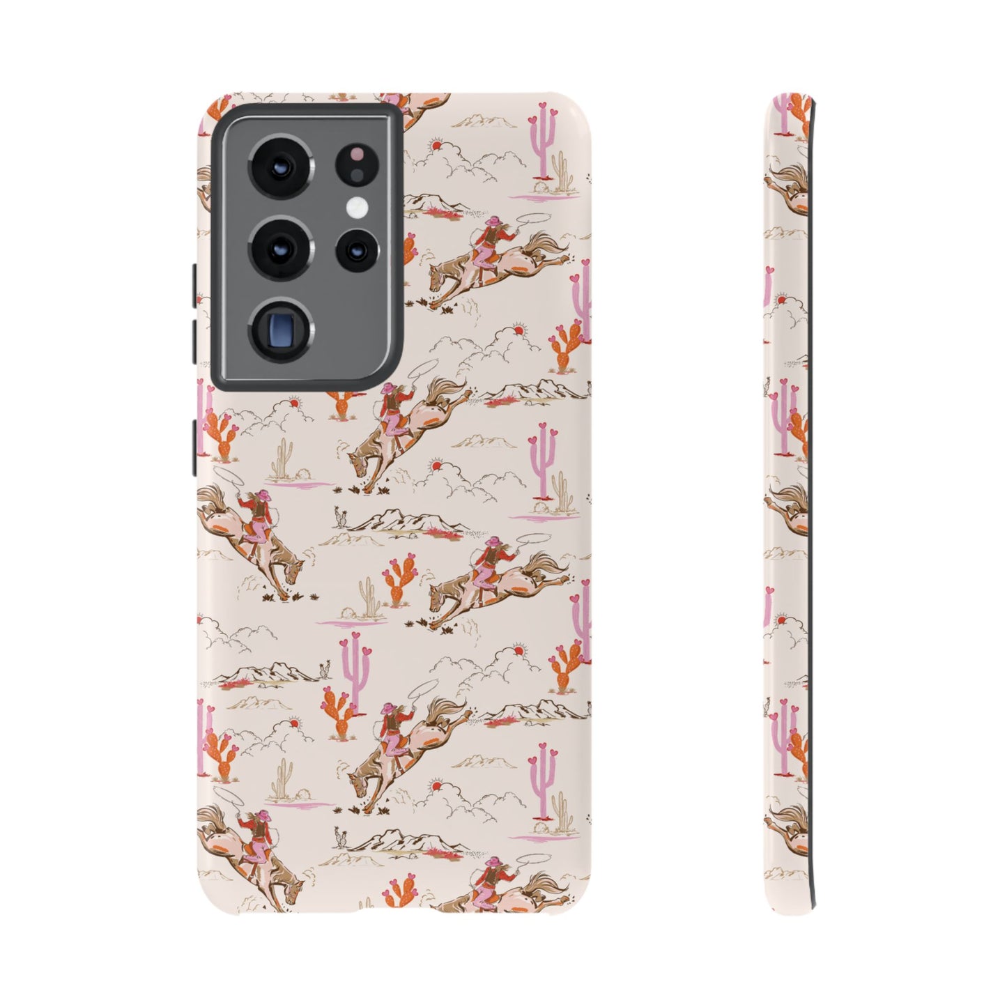 Funda para Samsung con estilo vaquero y chic