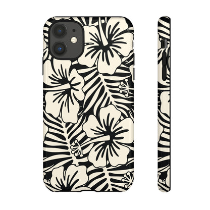 Funda para iPhone con estampado de flores tropicales de Island Girl