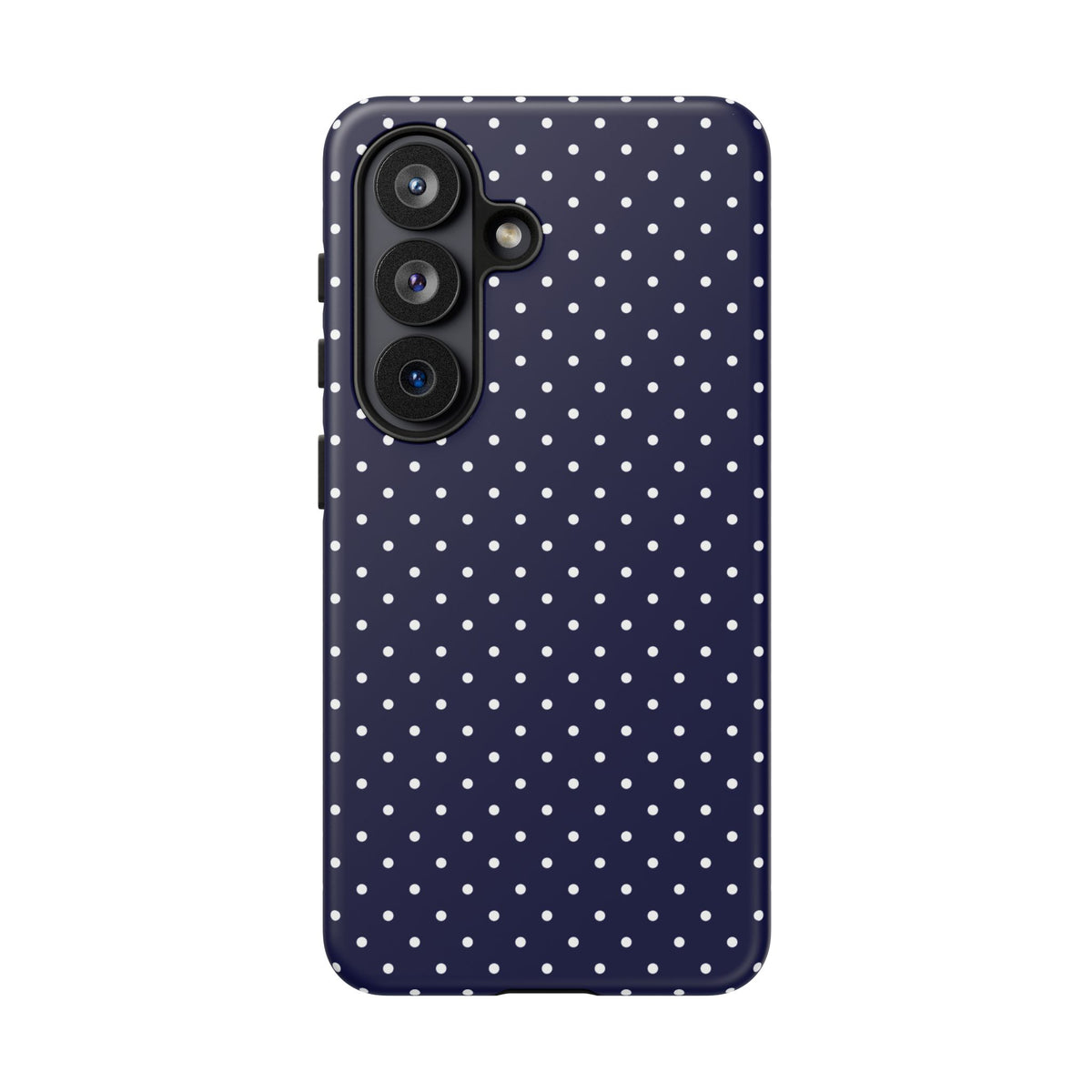 Dotty Chic | Navy Blue Polka Dot Galaxy Case
