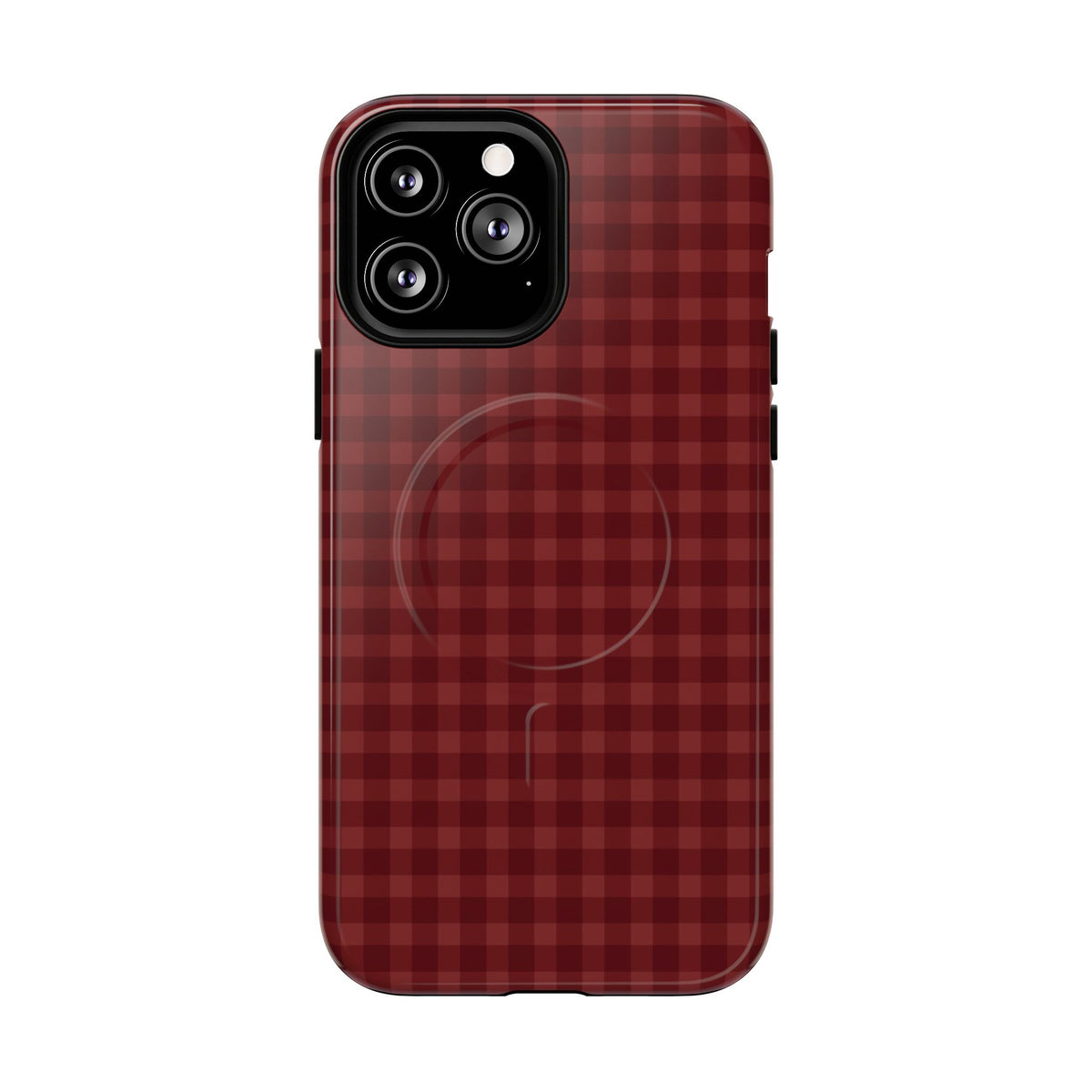 Bad Romance | Red Gingham MagSafe Case
